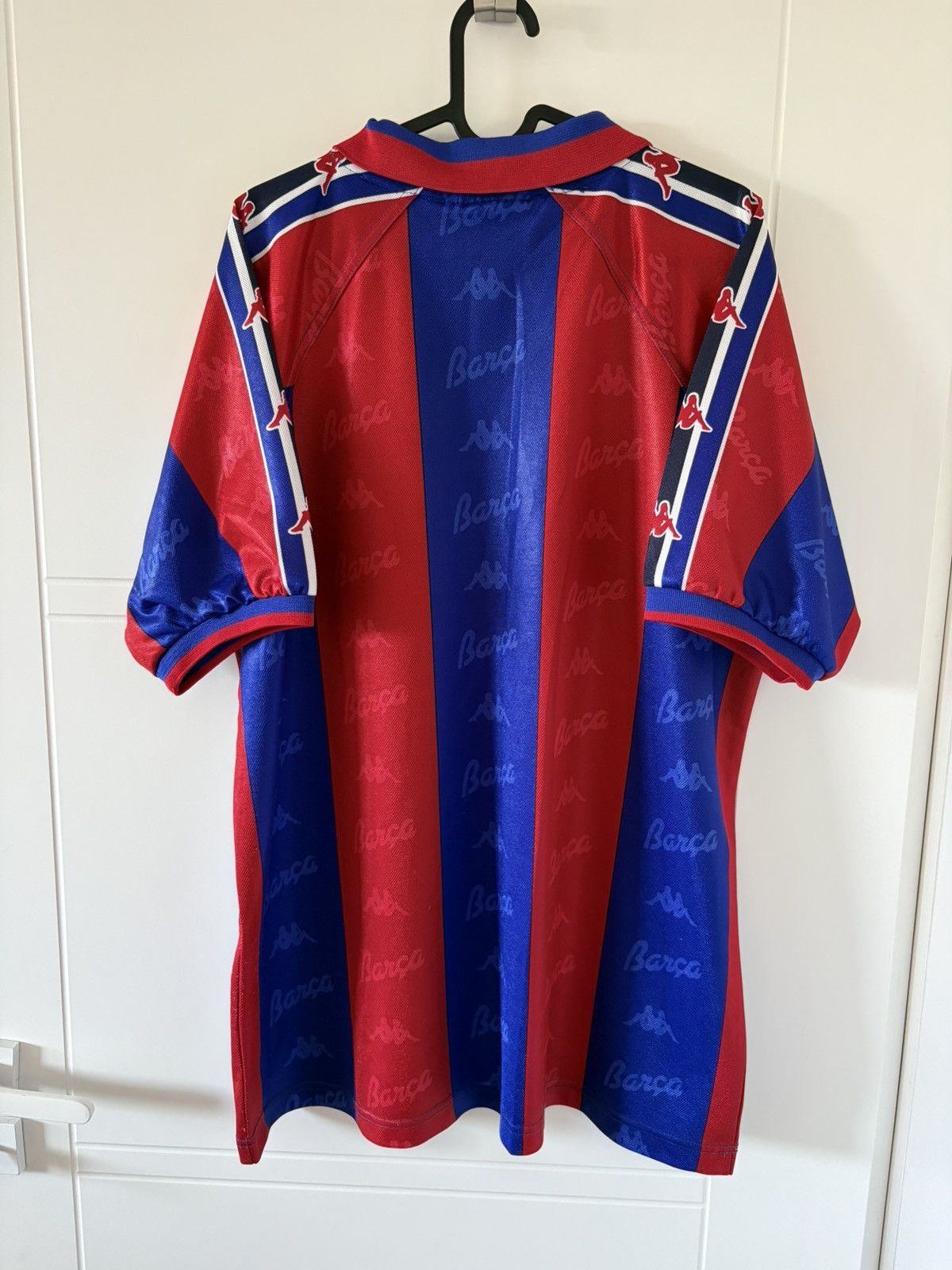 Barcelona kappa 1995-1997 domowa Vintage — zdjęcie 3