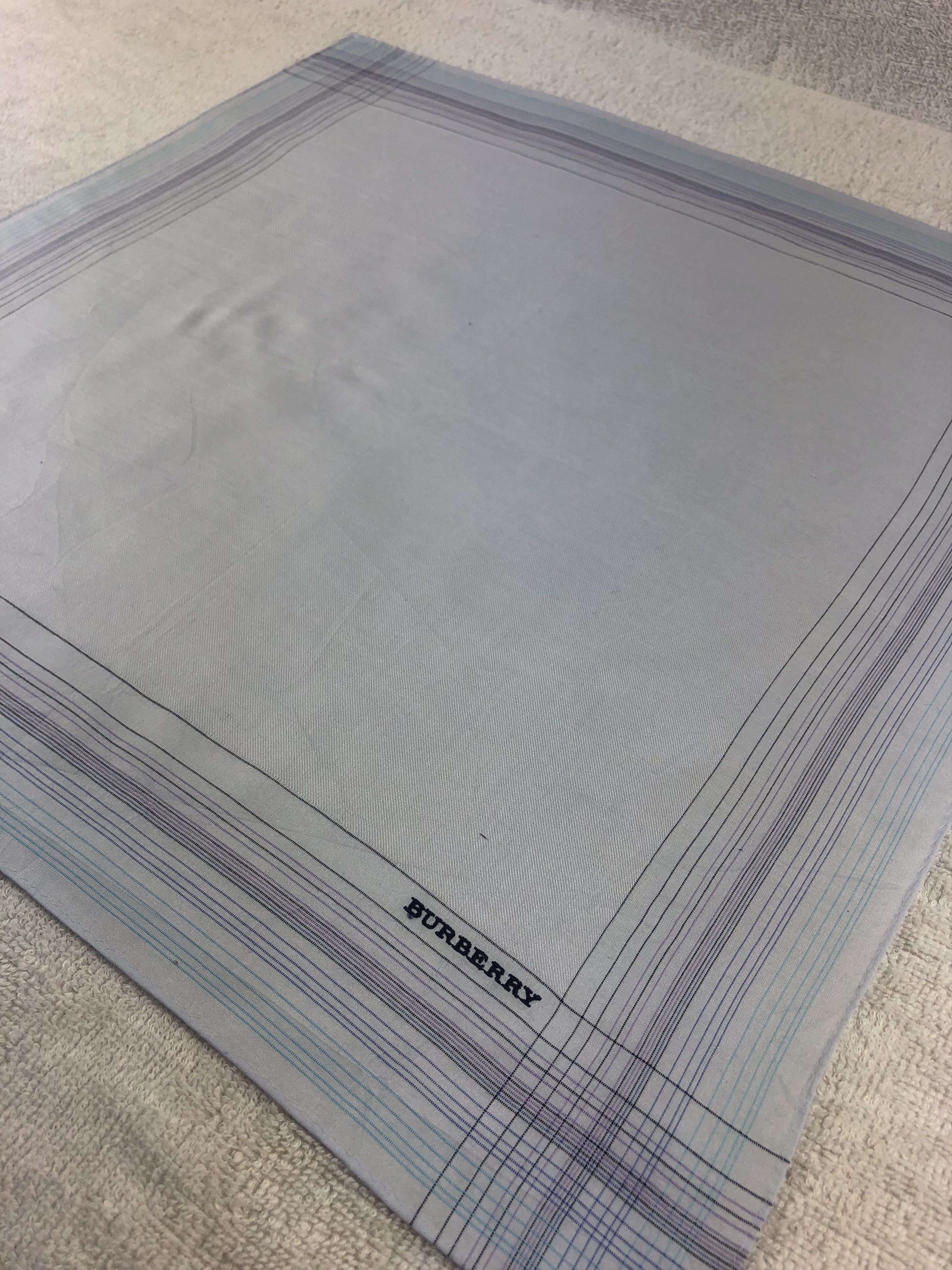 Burberry × Vintage Burberry Handkerchief / Bandana / Neckerchief Size ONE SIZE - 4 Thumbnail
