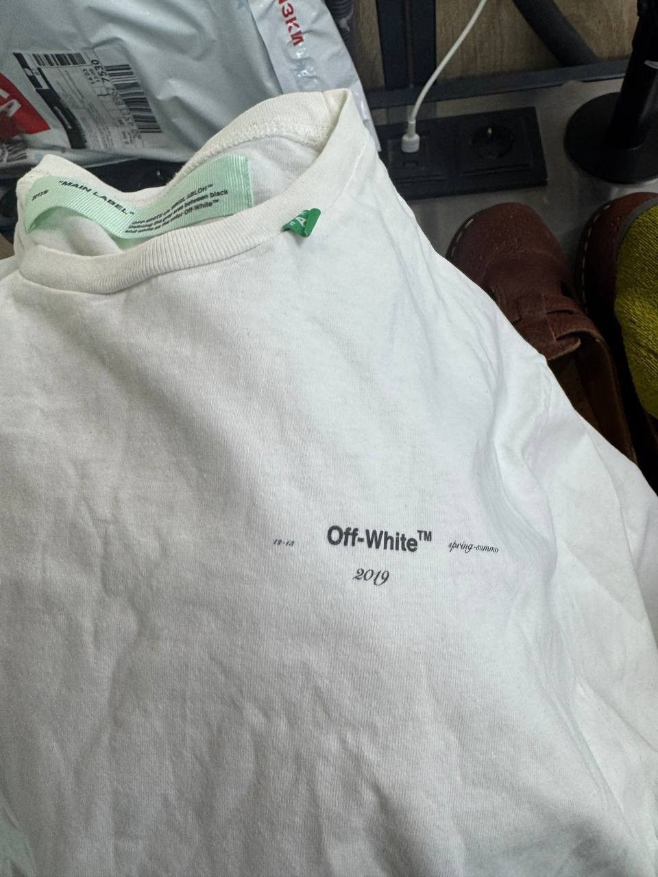 Off-White Off white t shirt Size US S / EU 44-46 / 1 - 3 Thumbnail