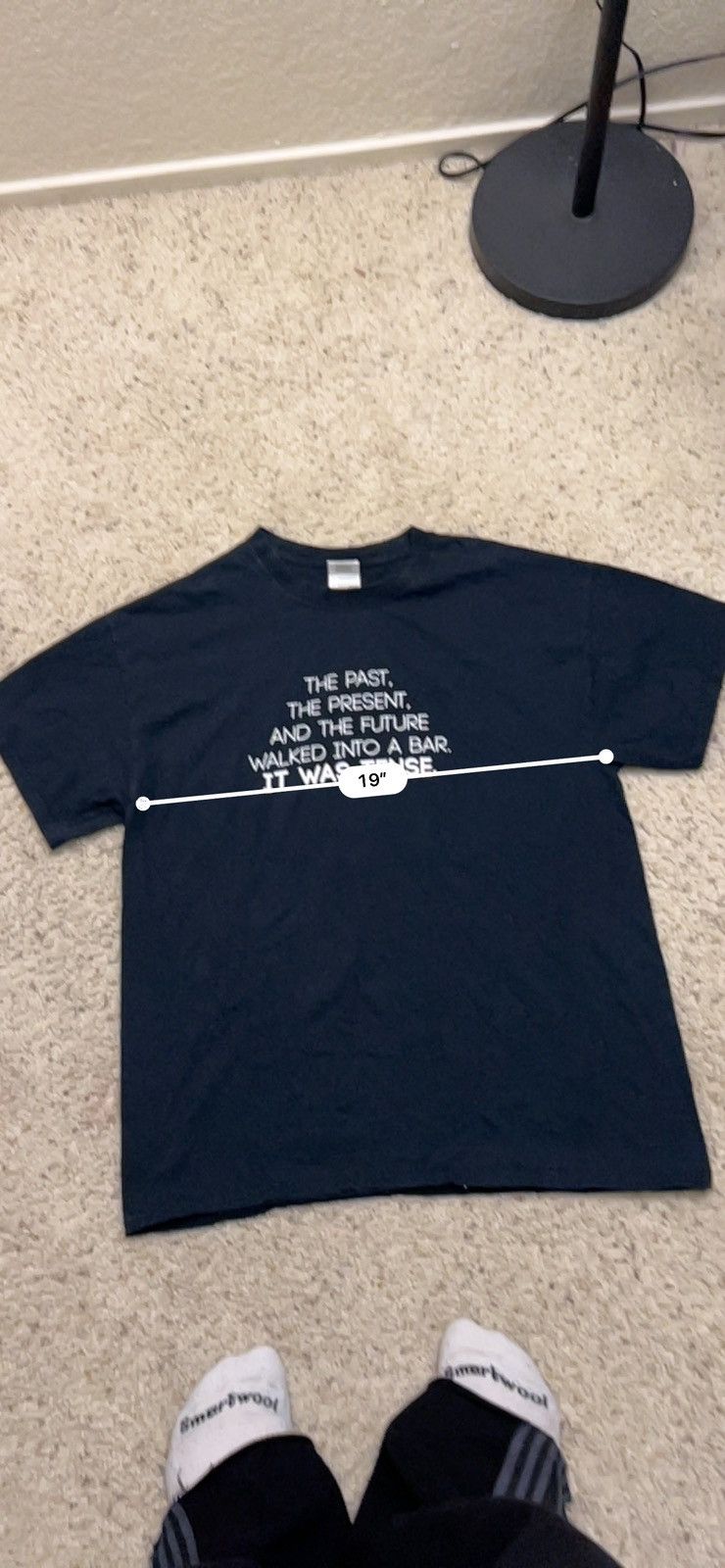 Somar × Vintage Vintage Past Present Future quote / joke tee Size US L / EU 52-54 / 3 - 4 Thumbnail