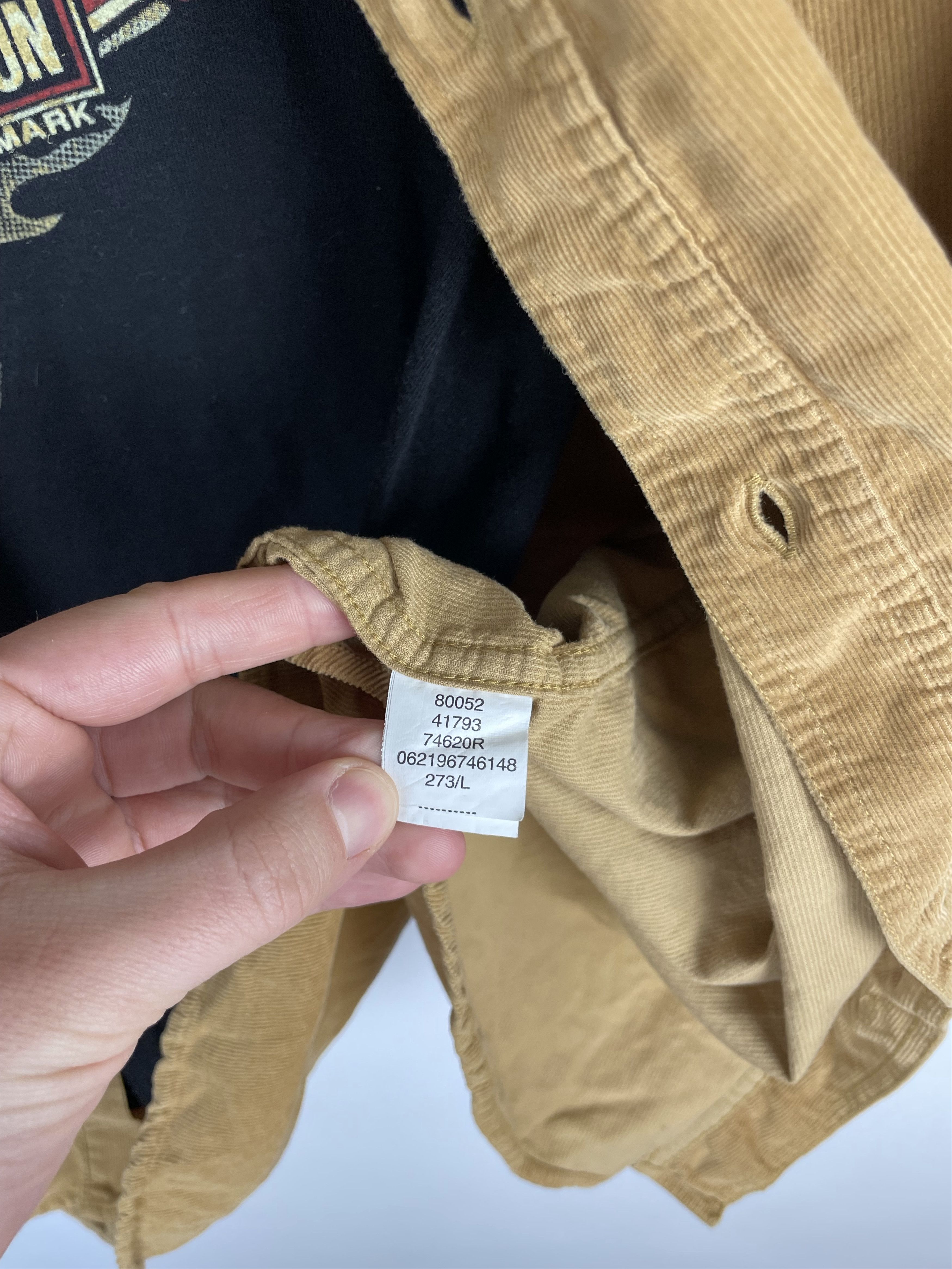 Chaps Vintage Chaps Corduroy Shirt Button Up Size US L / EU 52-54 / 3 - 8 Thumbnail