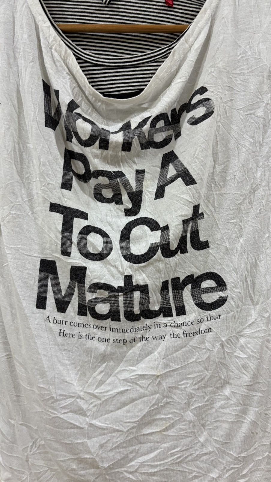 If Six Was Nine SICK🔥japanese brand double💀 shirt japan poem art Size US L / EU 52-54 / 3 - 2 Thumbnail