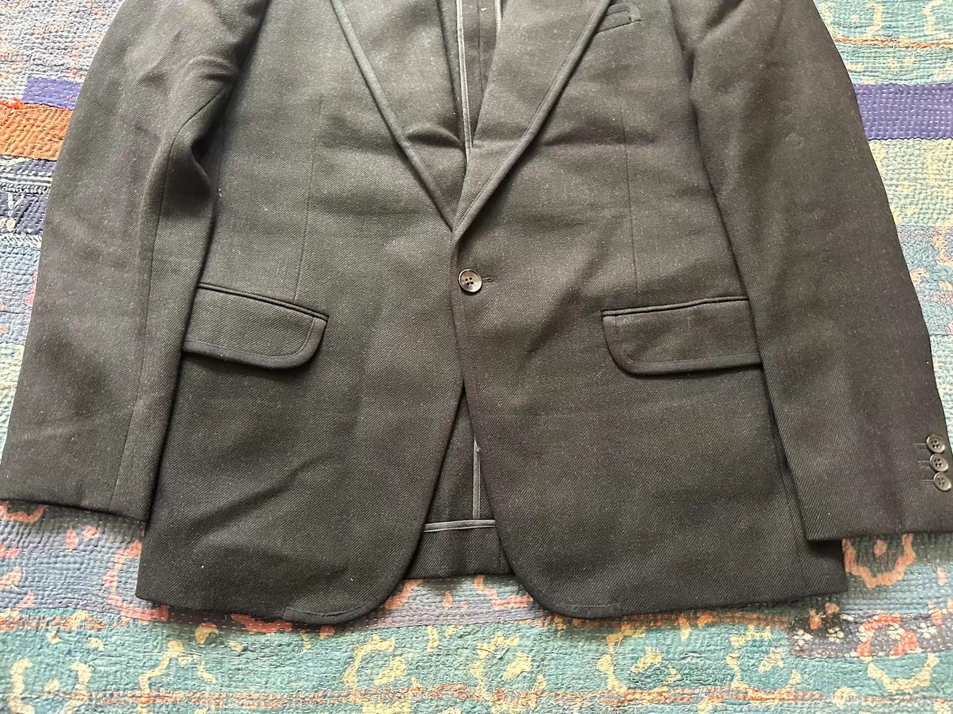 RRL Ralph Lauren rrl single-breasted tux M black like new Size US M / EU 48-50 / 2 - 4 Thumbnail