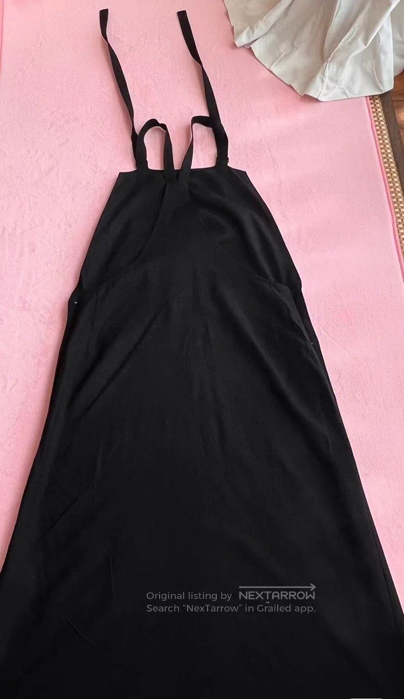 Yohji Yamamoto Yohji Yamamoto Black Strap Skirt Size 25" / US 0 / IT 36 - 2 Thumbnail