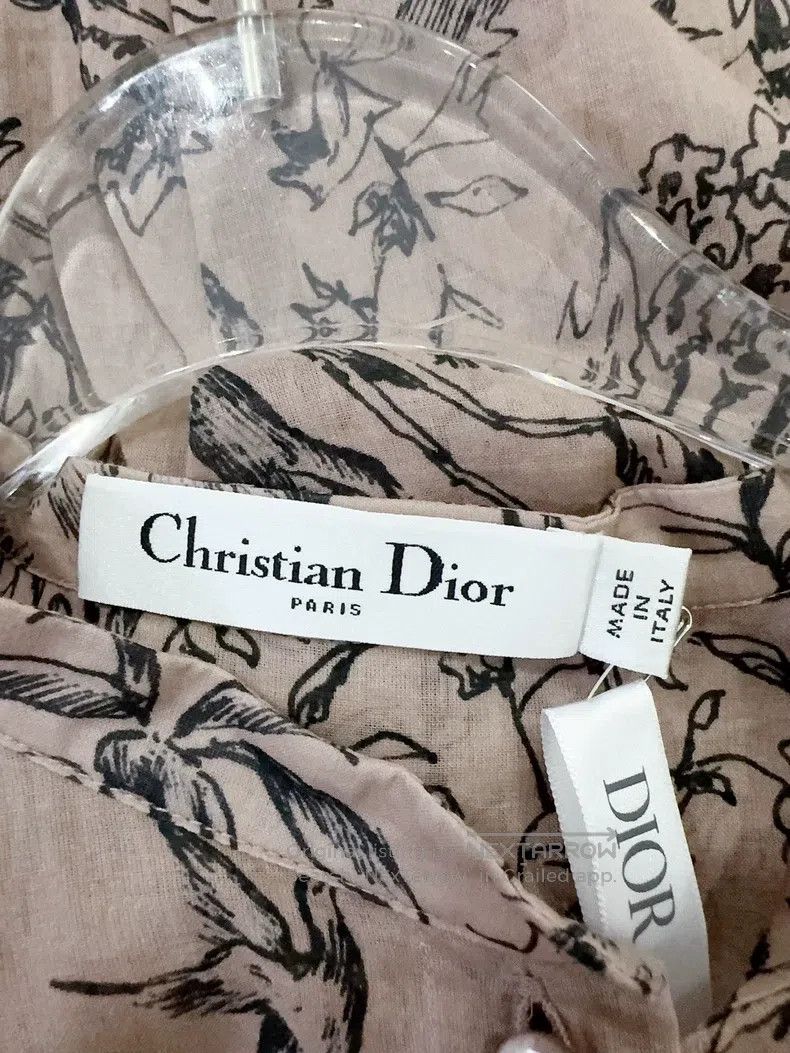Dior Dior Flower and Bird Shirt Size XS / US 0-2 / IT 36-38 - 4 Thumbnail