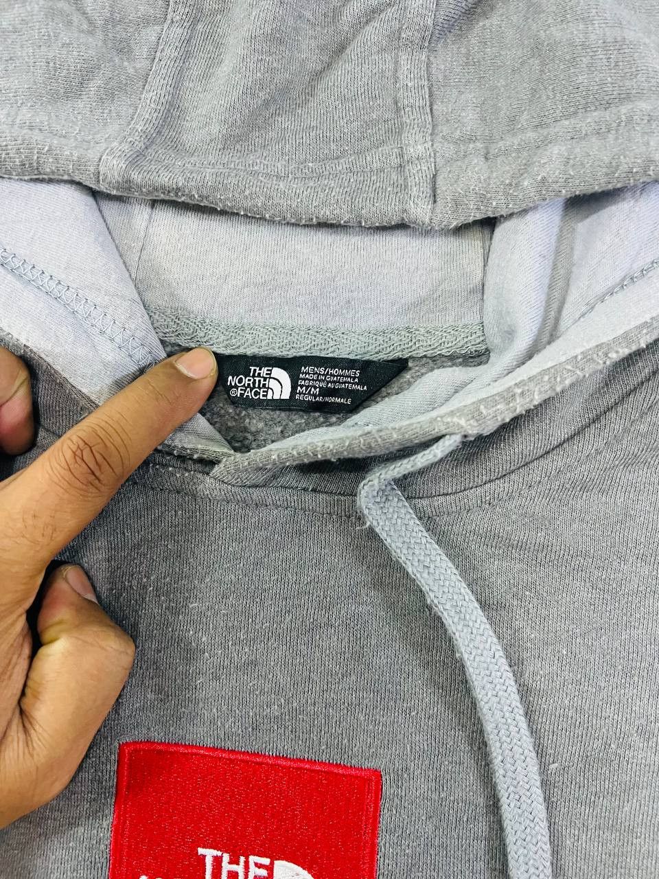 The North Face × Vintage The North Face Box Logo Front Hoodie Size US M / EU 48-50 / 2 - 9 Thumbnail