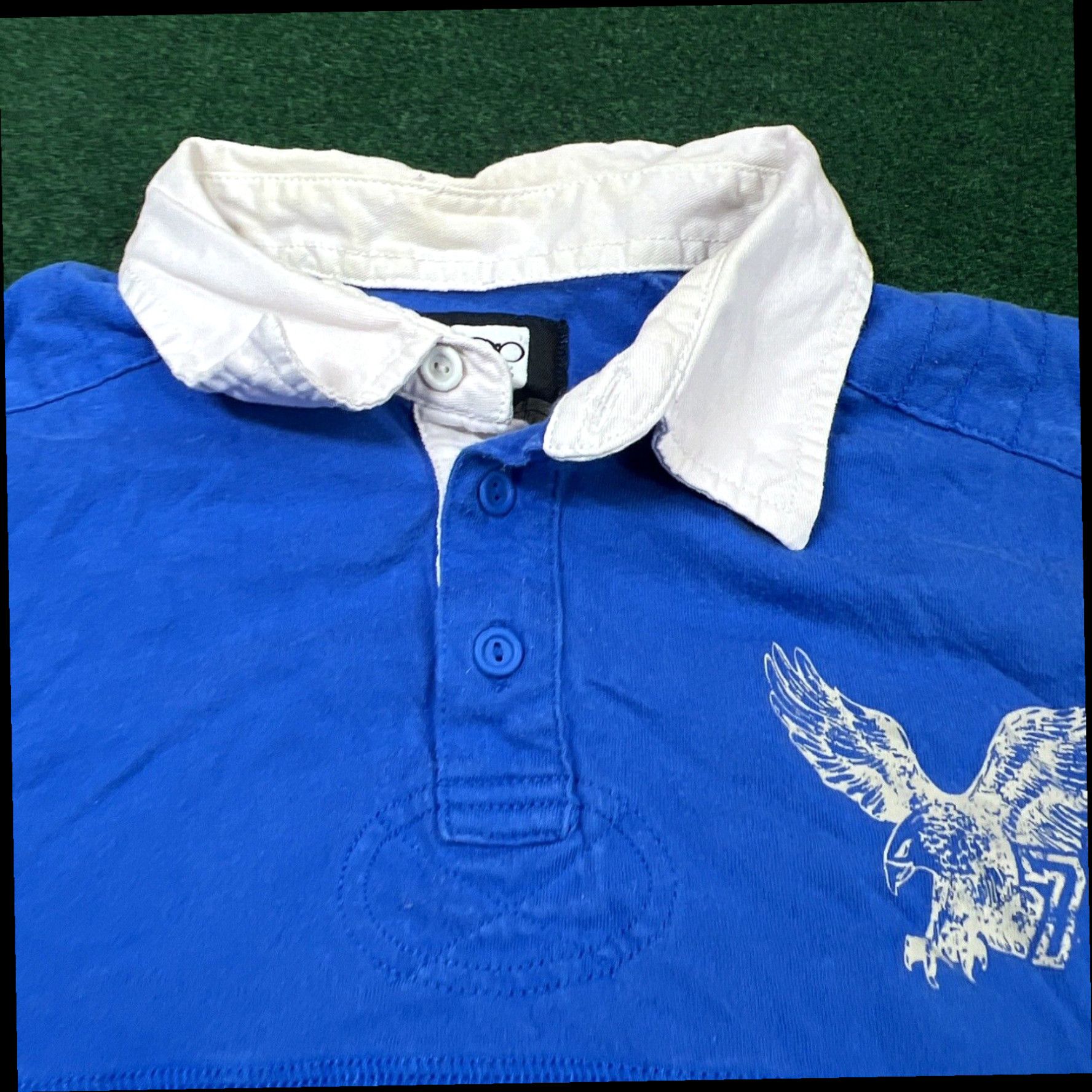 Ocean Pacific Vntage Ocean Pacific OP Polo Blue Shirt Mens Med Size US XL / EU 56 / 4 - 4 Thumbnail