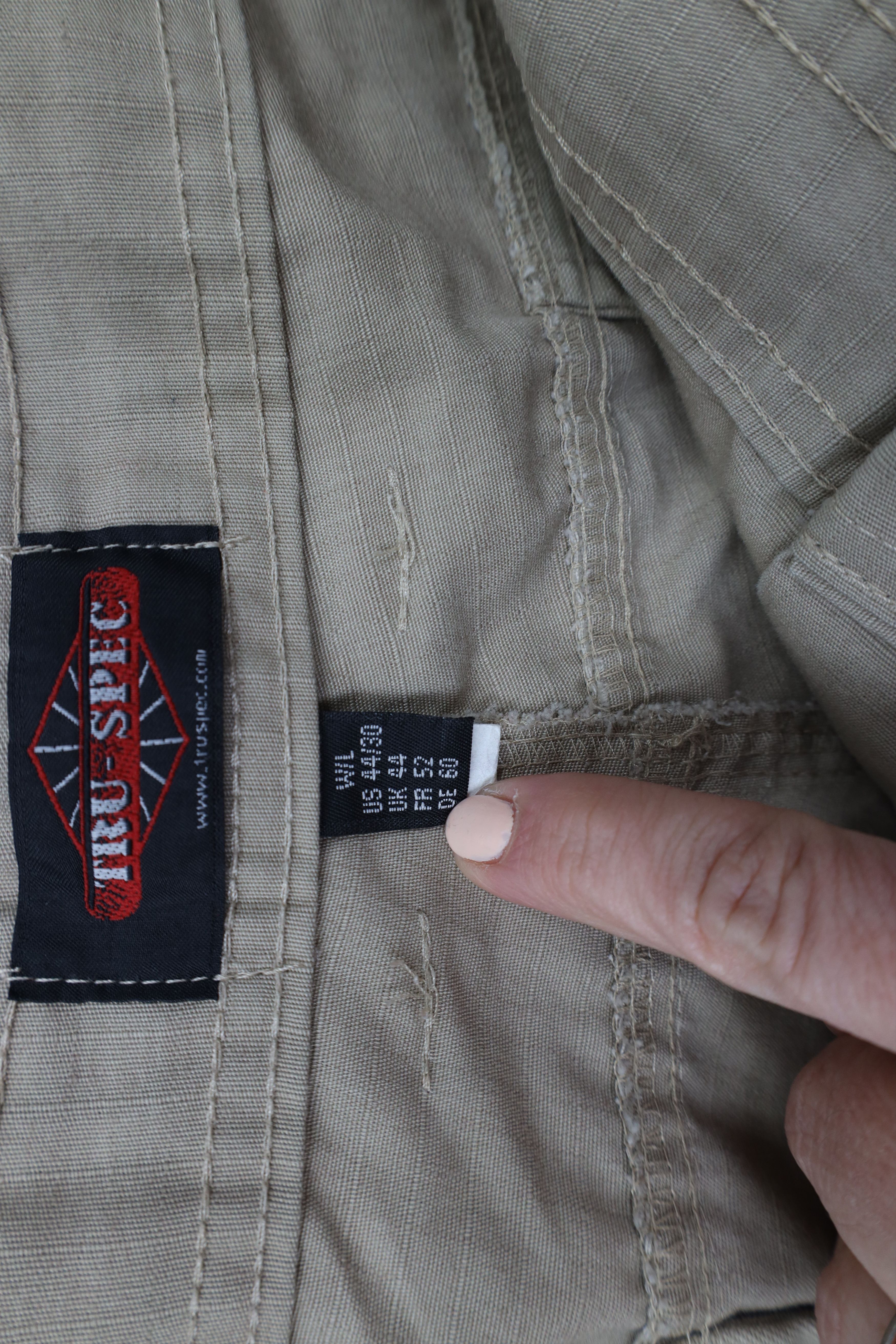 Vintage Vintage Streetwear Ripstop Double Knee Wide Leg Cargo Pants Size US 44 / EU 60 - 9 Thumbnail