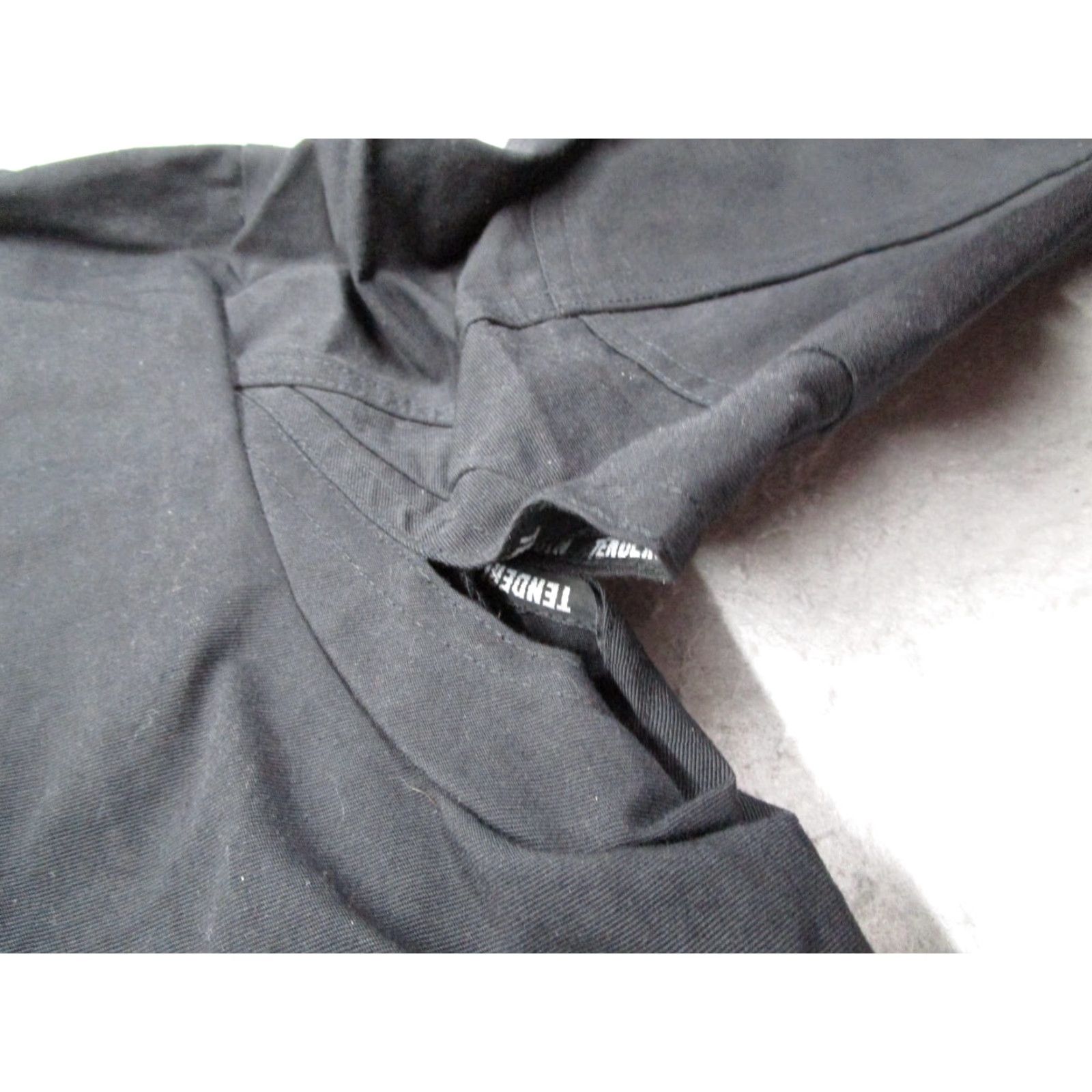 Tenderloin Tenderloin Jacket Mens Medium Black Nylon Hooded Softshell Military Streetwear Made in Japan Water Resistant Pockets Logo Size US M / EU 48-50 / 2 - 6 Thumbnail