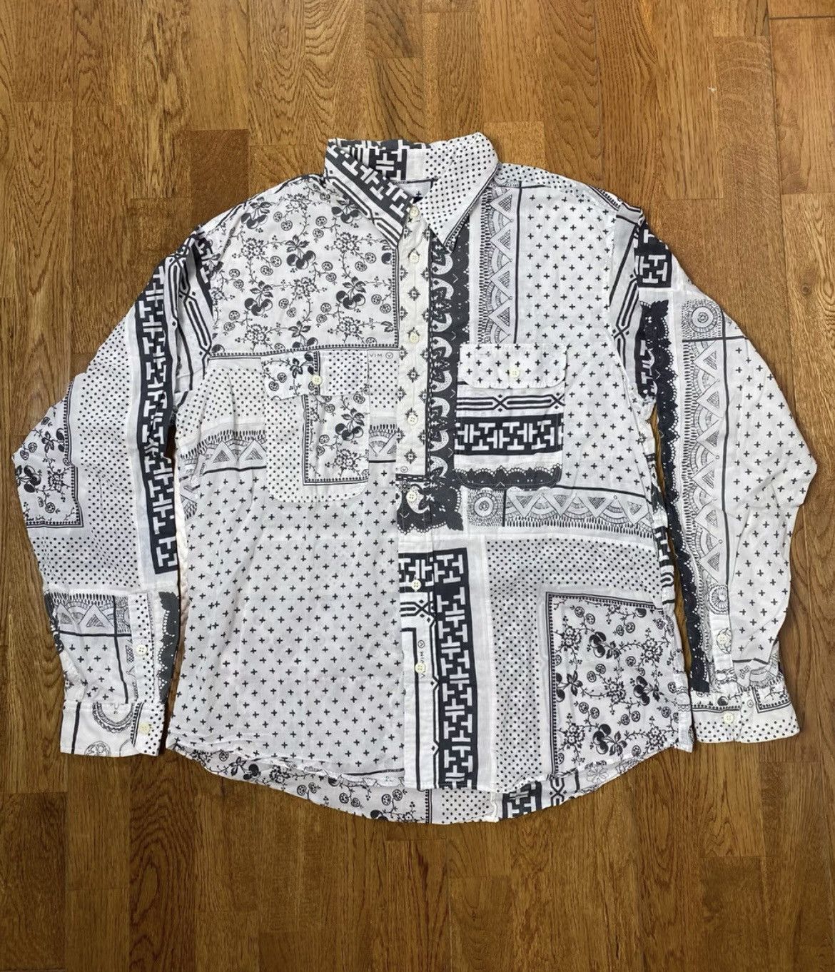 Visvim VisvimVisvim 19SS ICT Handyman Shirt L/S Bandana-2504 Size US L / EU 52-54 / 3 - 1 Thumbnail