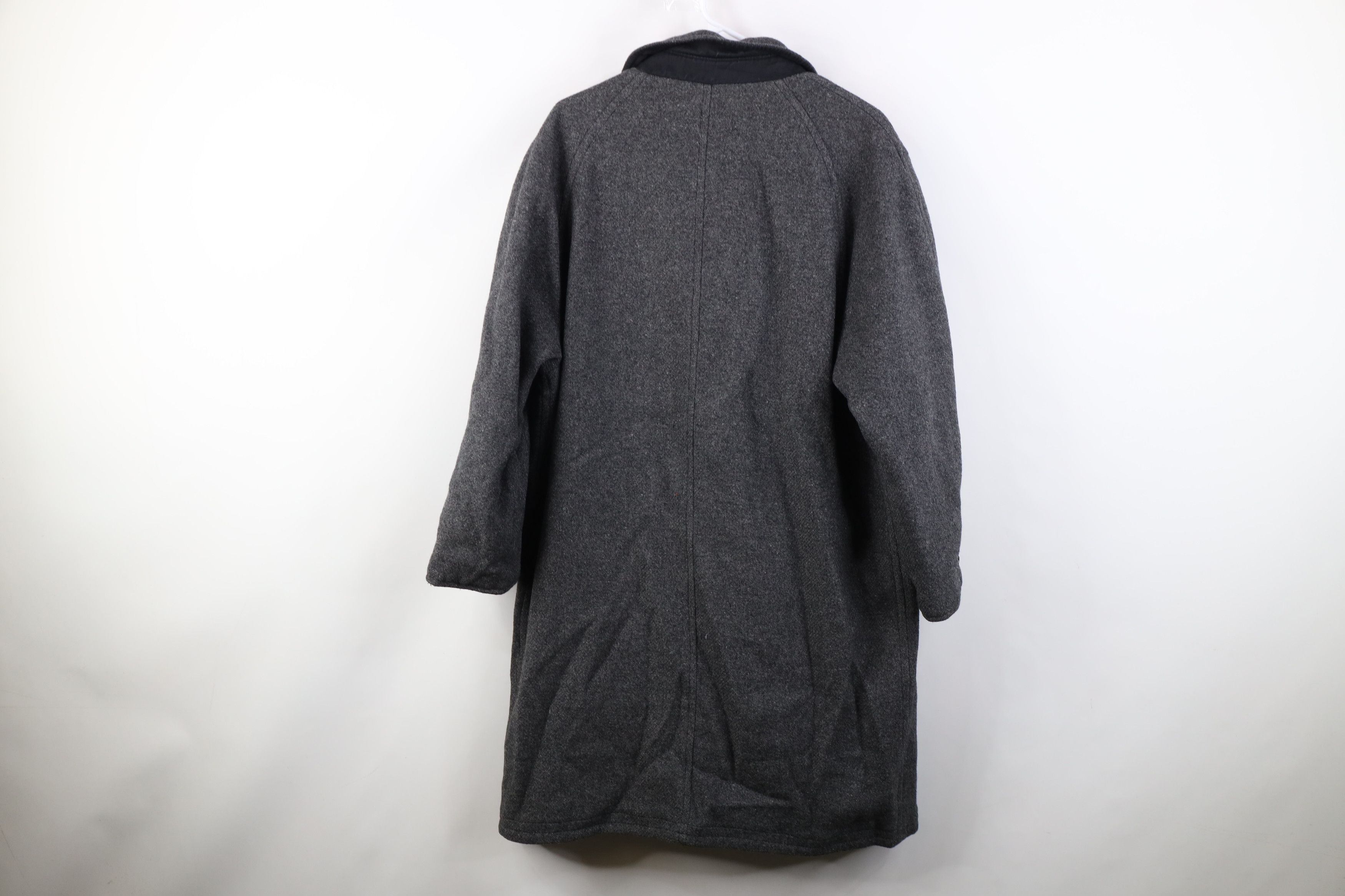 Vintage Vintage 60s Rockabilly Reversible Wool Trench Coat USA Size US XXL / EU 58 / 5 - 16 Thumbnail