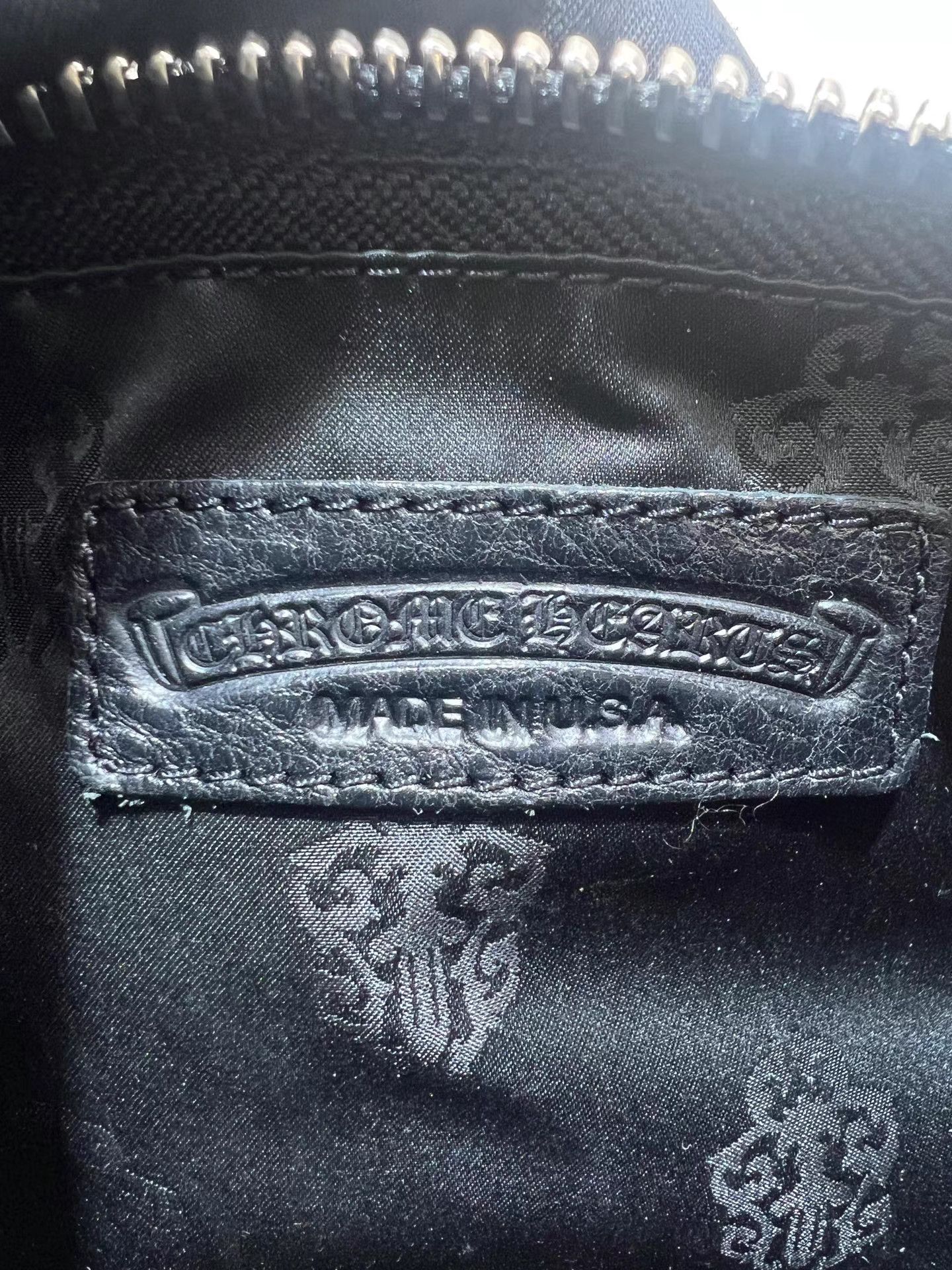Chrome Hearts CHROME HEARTS Black Cross Pen Case Bag Size ONE SIZE - 6 Thumbnail
