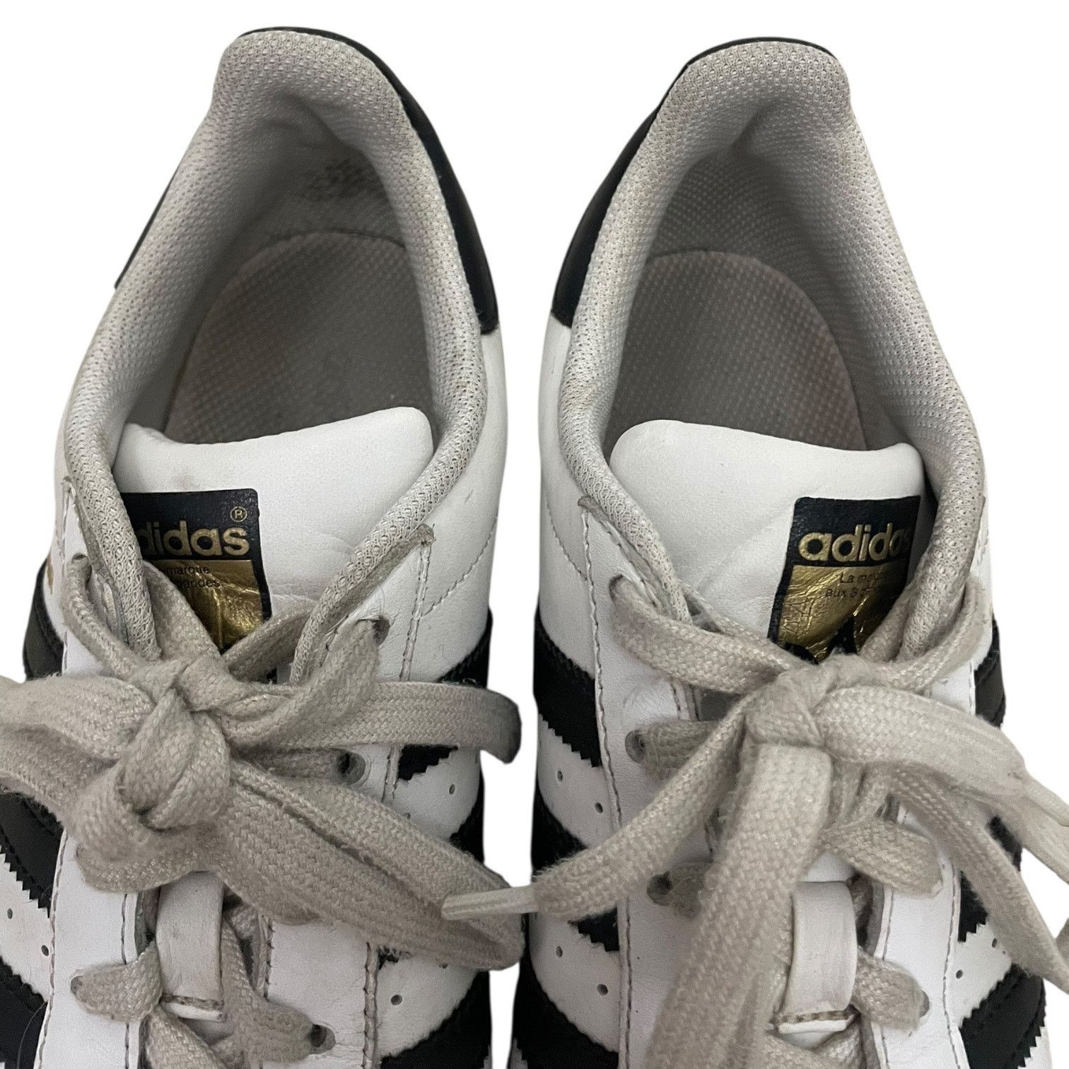 Adidas Adidas Black & White Superstar Sneakers Size US 6.5 / IT 36.5 - 6 Thumbnail