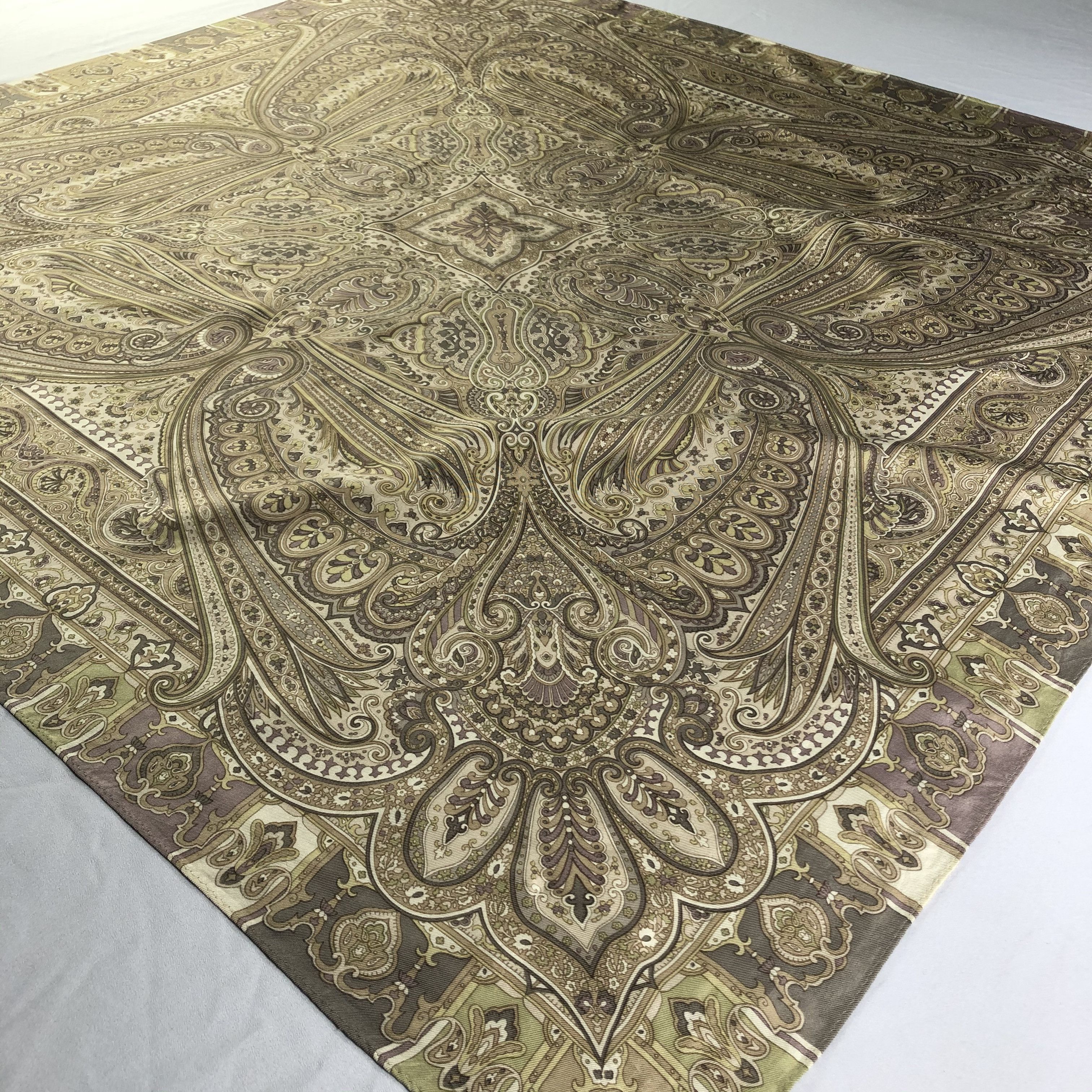 Vintage Vintage Topkapi Silk Scarf Size ONE SIZE - 4 Thumbnail