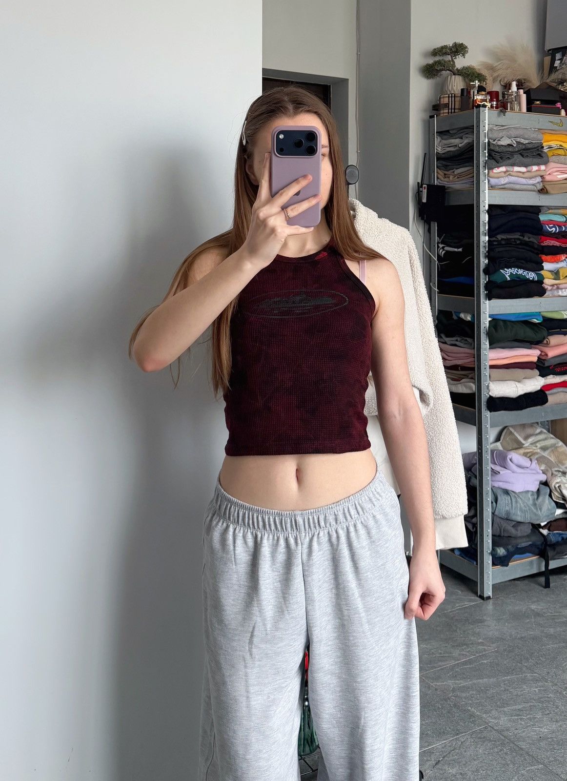 Corteiz Vintage Crop tank corteiz tee shirt small custom leaves Size S / US 4 / IT 40 - 1 Thumbnail