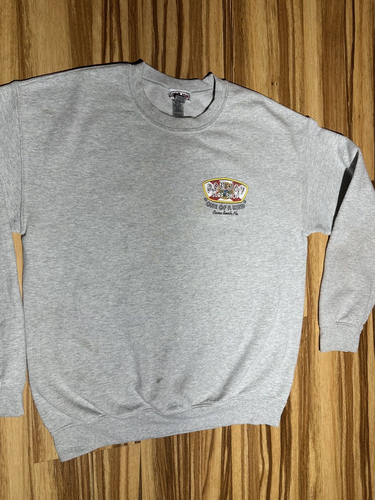 Ron Jon Surf Shop Ron Jon Surf Shop With Hawaiian Dancer Crewneck Sweater Size US M / EU 48-50 / 2 - 4 Thumbnail