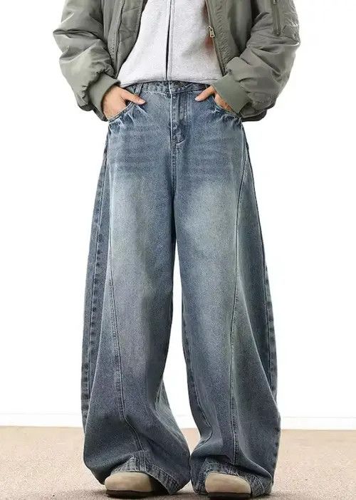 Japanese Brand Kawashima x Miwa Baggy Striped Size US 33 - 4 Thumbnail