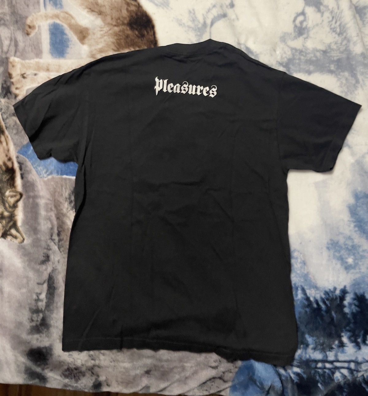 Marilyn Manson × Pleasures Pleasures Marilyn Manson Pentagram Goth Streetwear Band Tee Size US L / EU 52-54 / 3 - 2 Thumbnail