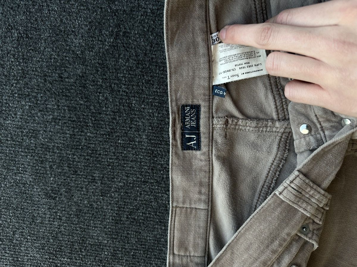 Armani 🚨 ARMANI JEANS LUXURY OLD MONEY relax BEIGE/GRAY Womens Size 30" / US 8 / IT 44 - 10 Thumbnail