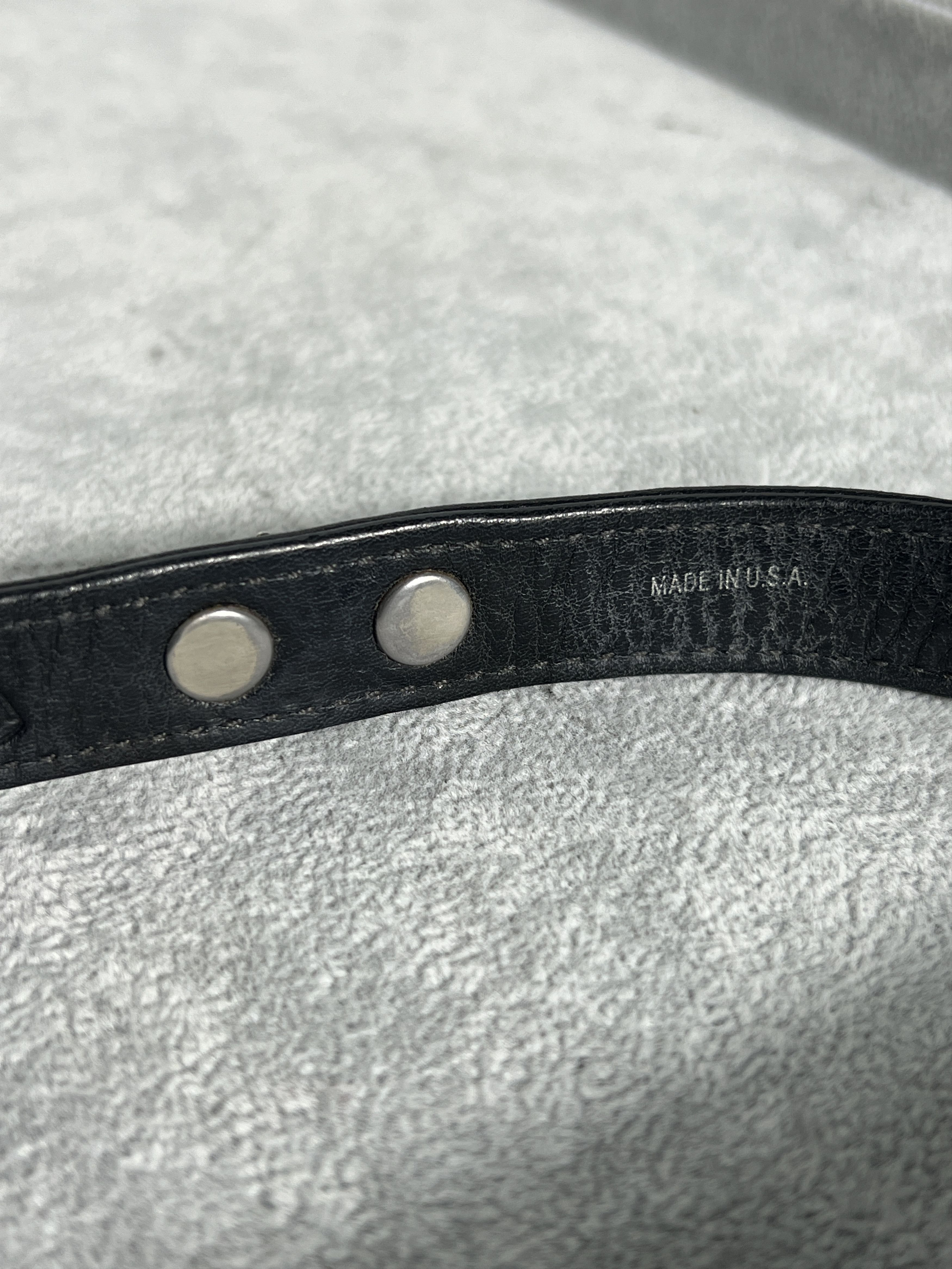 Chrome Hearts Chrome Hearts Leather Bracelet Cross Buckle 925 Size ONE SIZE - 12 Thumbnail