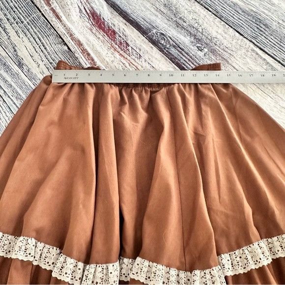 Rockmount Ranch Wear Vintage Rockmount Ranch Wear Brown Western Skirt Size 30" / US 8 / IT 44 - 8 Thumbnail