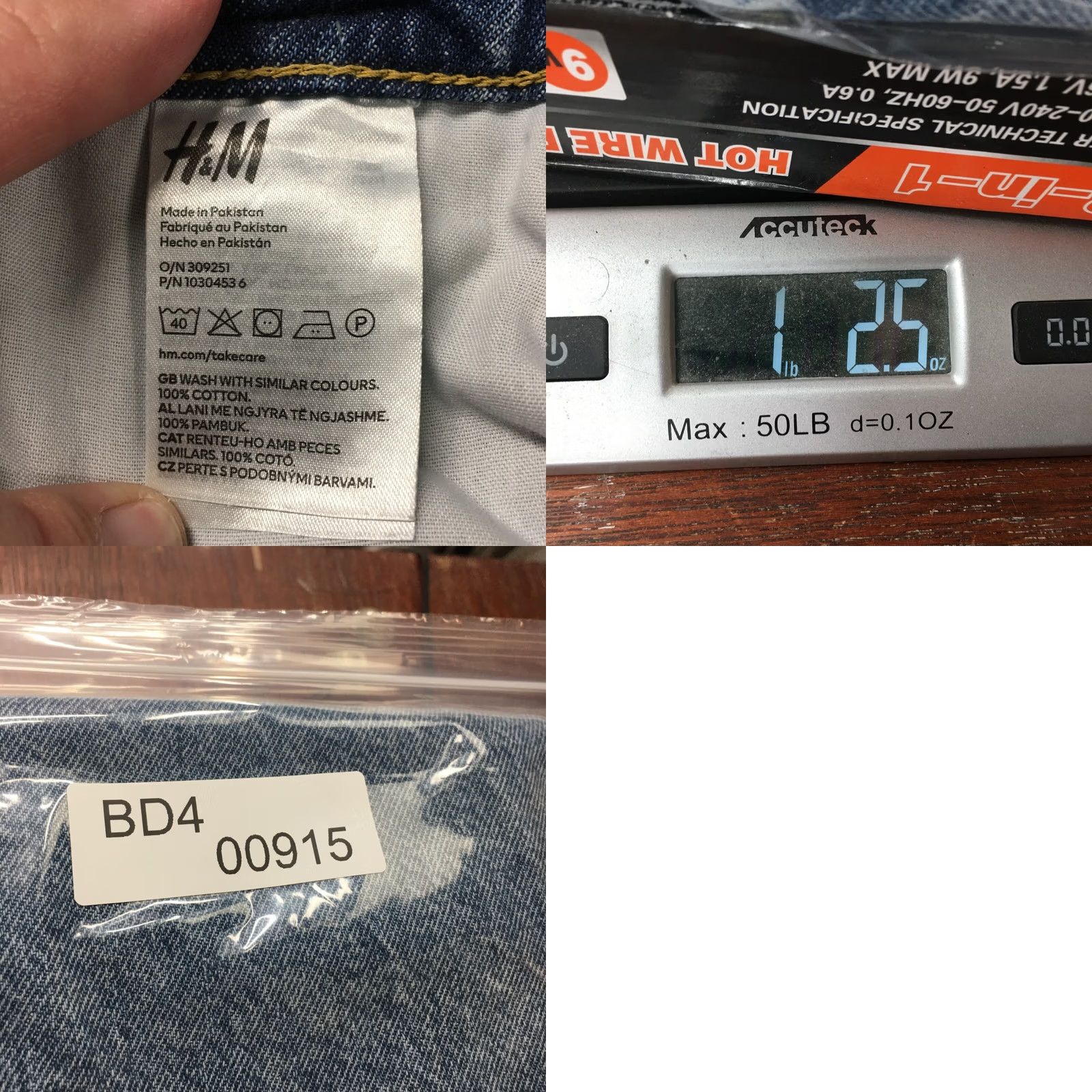 H&M H&M Womens Jeans Mom Distressed Blue High Rise Zip 4 Regular 26x26 Inseam 26 Denim 5-Pocket Size 27" / US 4 / IT 40 - 11 Thumbnail