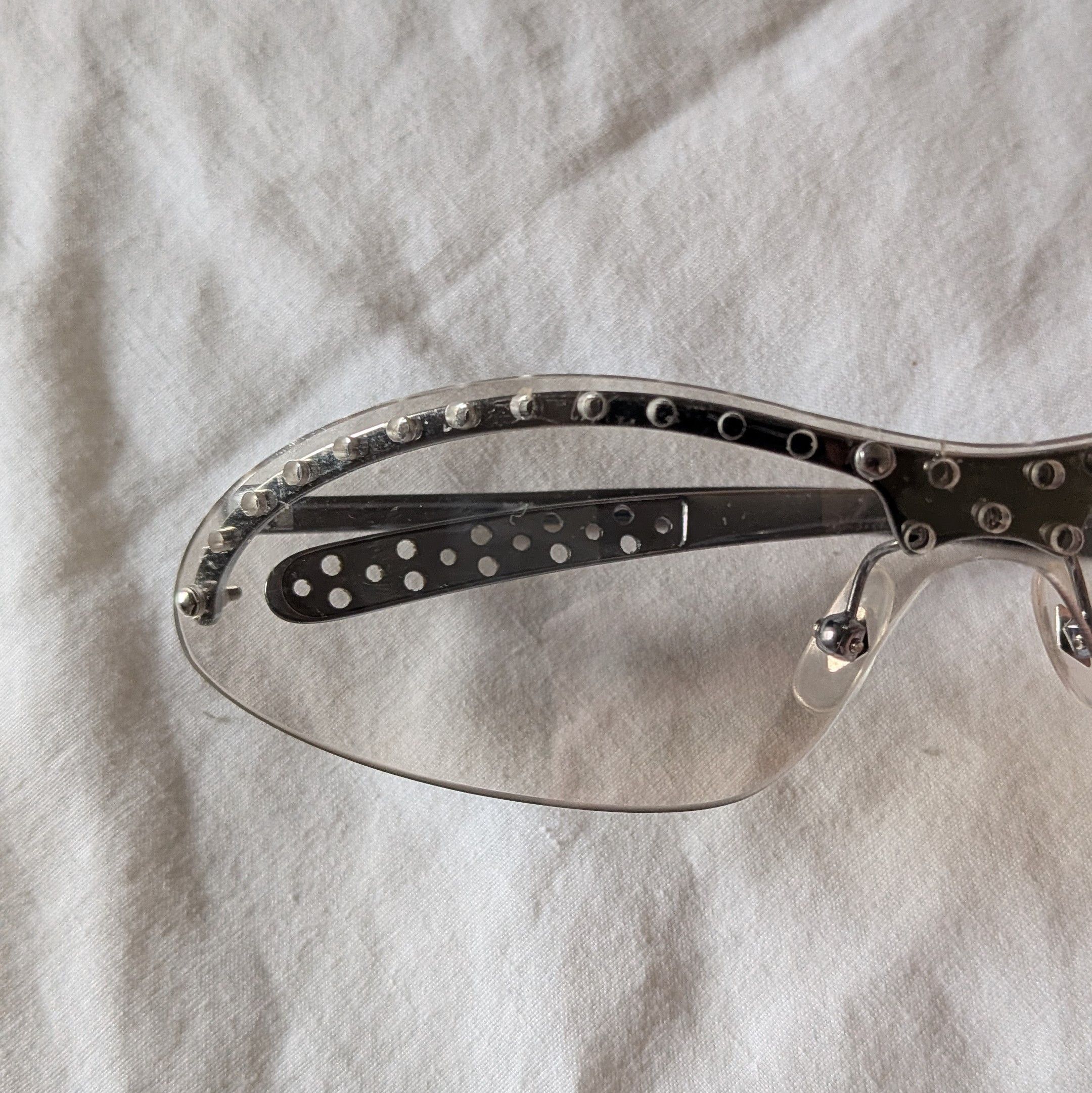 Jean Paul Gaultier 90s Jean Paul Gaultier studded sunglasses Size ONE SIZE - 3 Thumbnail