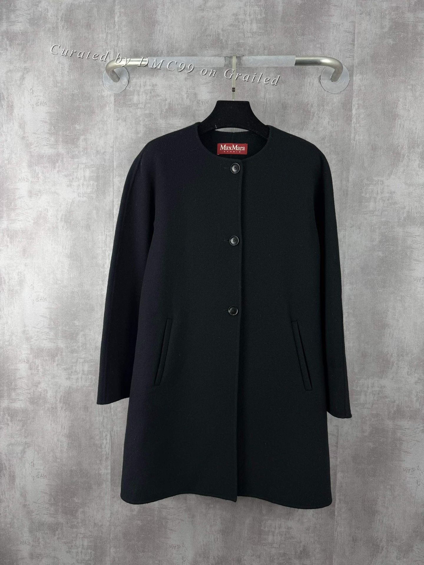 Max Mara MaxMara Wool Cashmere Blend Coat Size XS / US 0-2 / IT 36-38 - 1 Thumbnail