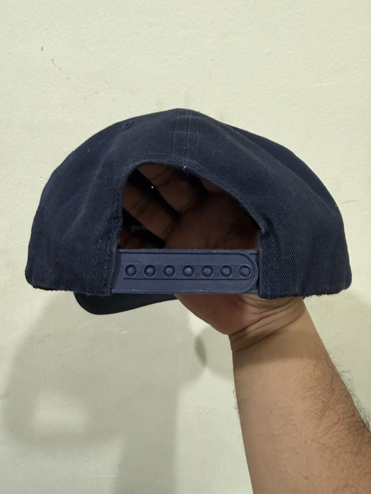 Number (N)ine Number (N)ine Box Logo Dark Blue Snapback Size ONE SIZE - 4 Thumbnail