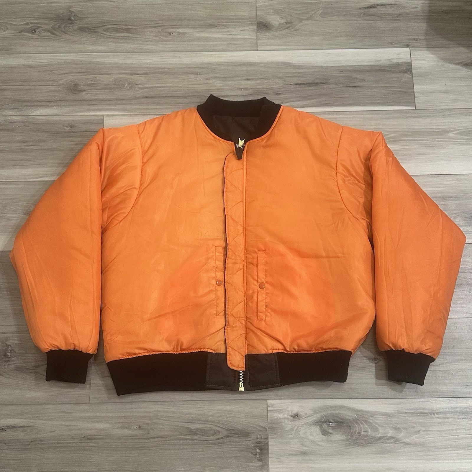 Rothco Rothco MA-1 Flight Jacket Coat Reversible Black/Orange XL Size US XL / EU 56 / 4 - 10 Thumbnail