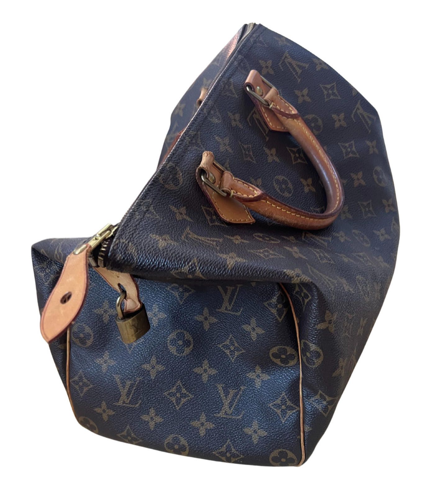Louis Vuitton Authentic Louis Vuitton Speedy Duffle 35 Size ONE SIZE - 3 Thumbnail
