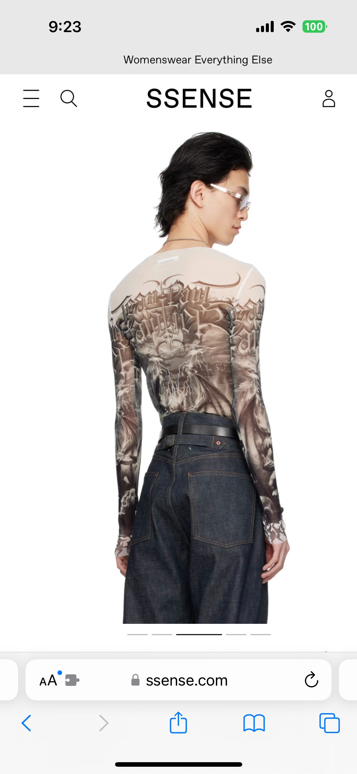 Jean Paul Gaultier JEAN PAUL GAULTIER 'The Diablo' Long Sleeve T-Shirt Size US XL / EU 56 / 4 - 11 Thumbnail