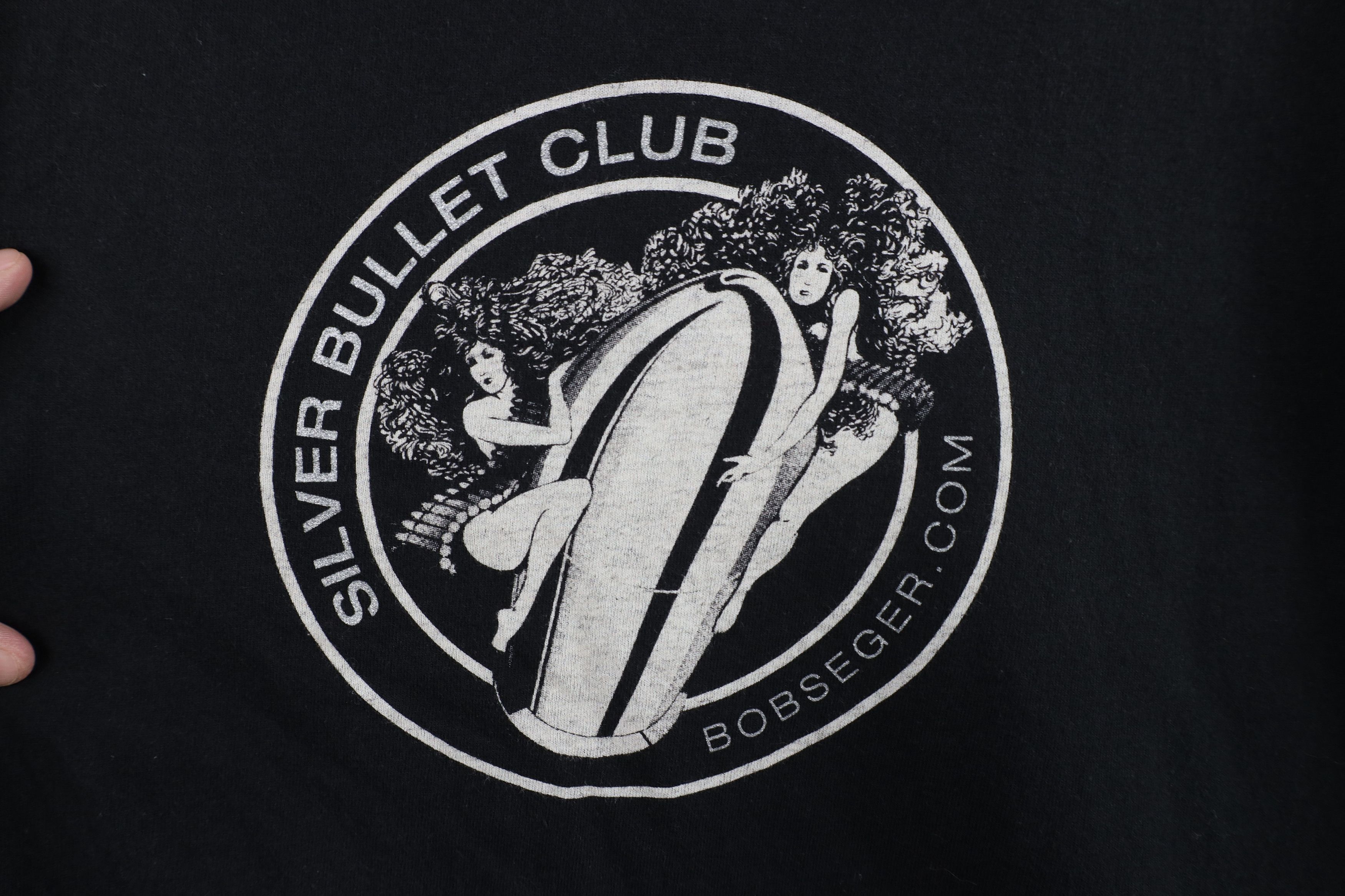 Vintage Vintage Bullet Club Bob Seger Band Short Sleeve T-Shirt Size US XL / EU 56 / 4 - 4 Thumbnail