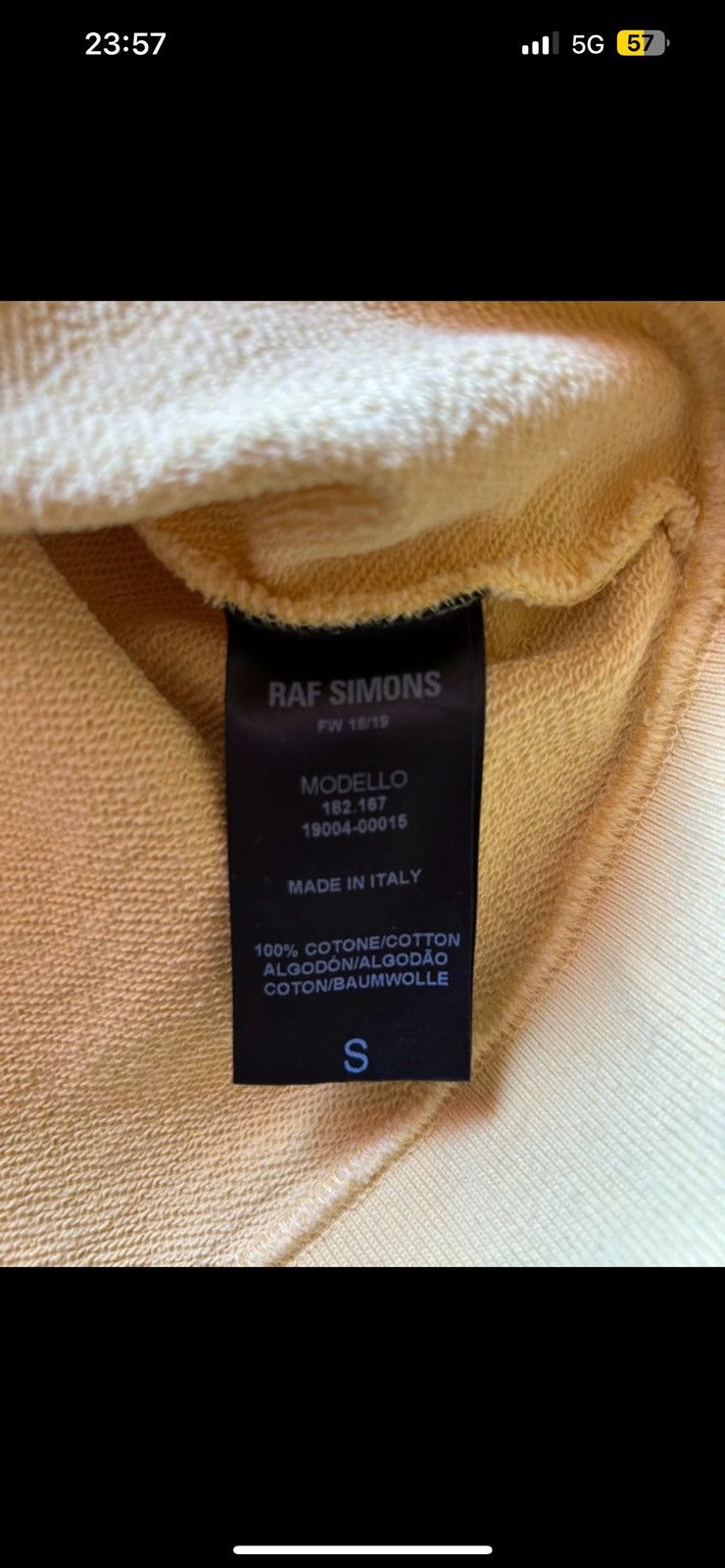 Raf Simons Raf Simons “Drugs” Sweater – FW18/19 Size US S / EU 44-46 / 1 - 4 Thumbnail