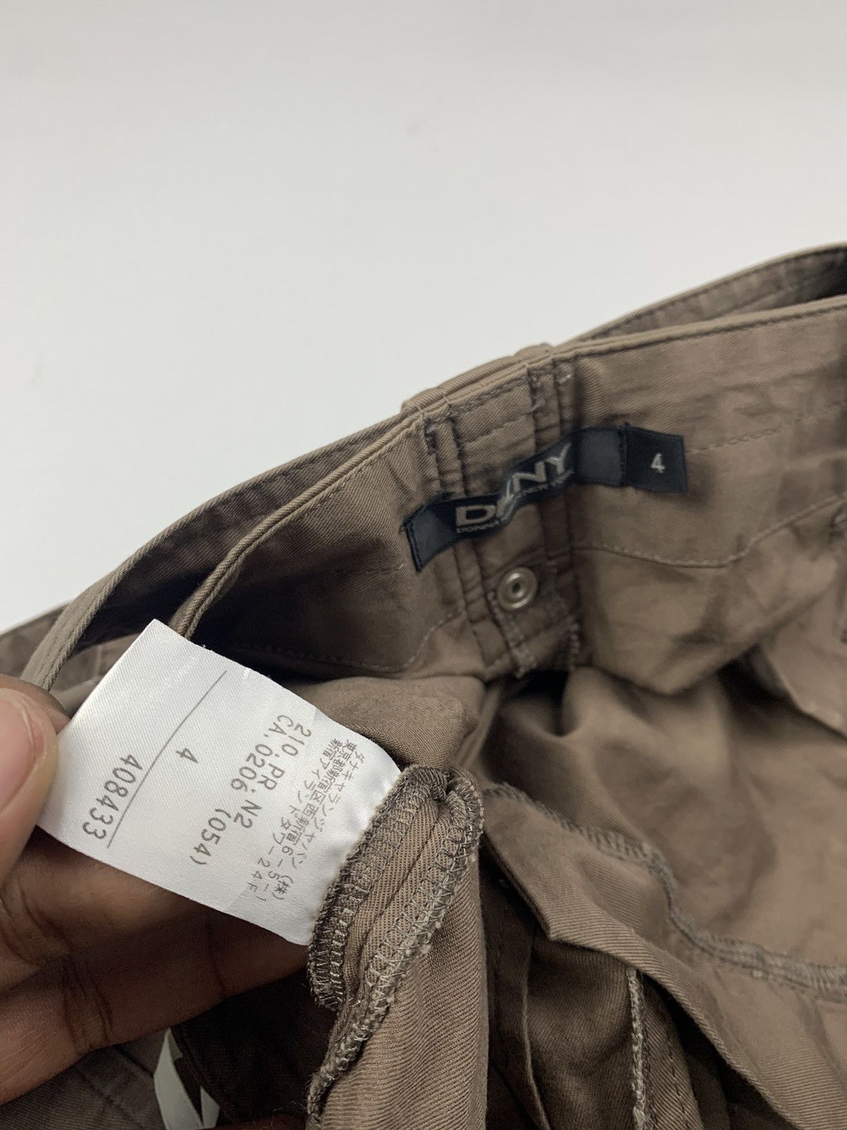 If Six Was Nine Dkny Belt BotCut Pants Size 28" / US 6 / IT 42 - 15 Thumbnail