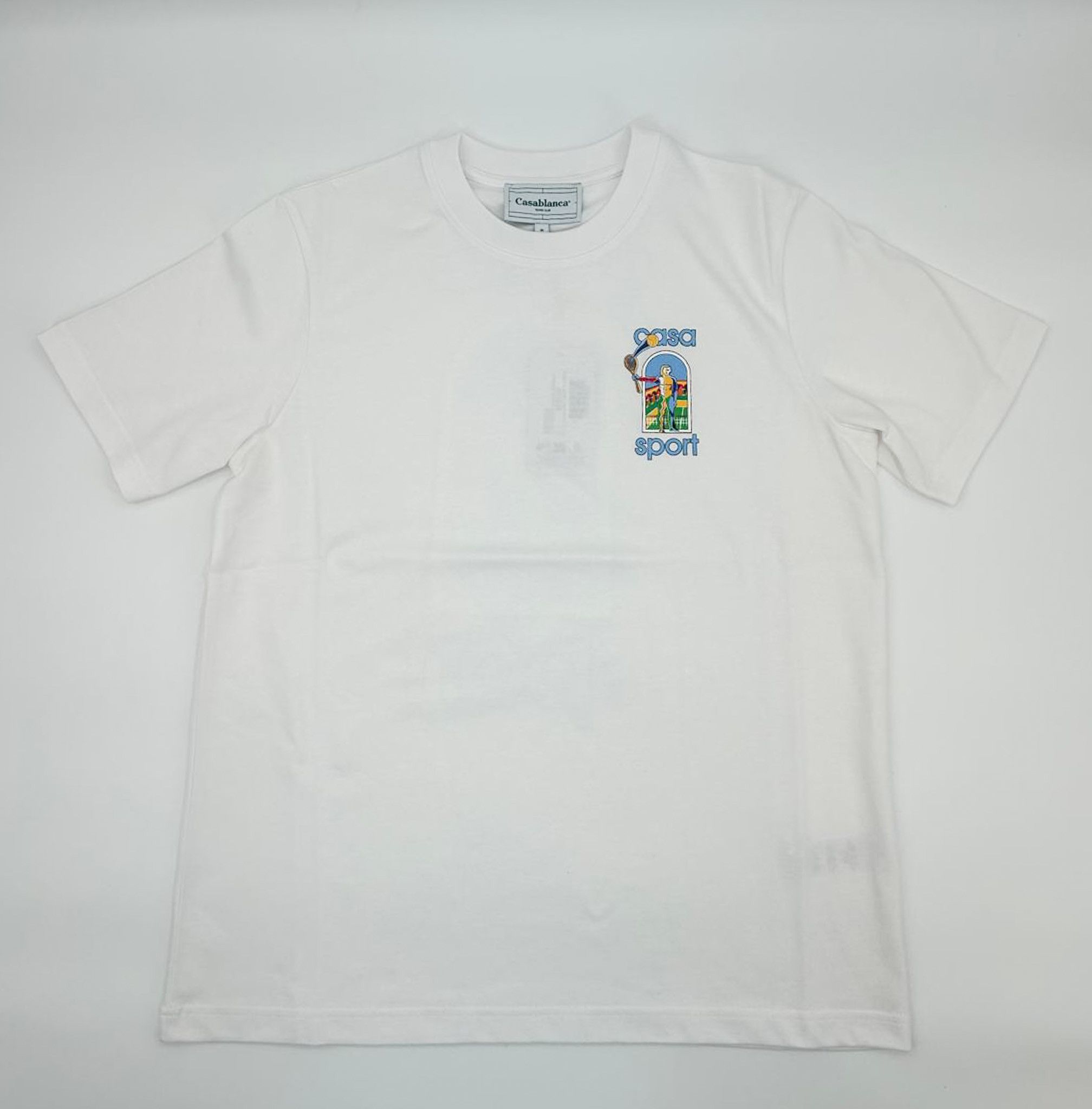 Casablanca Casablanca White Le Jeu Colore T-Shirt Size XXXL Size US XXL / EU 58 / 5 - 2 Thumbnail