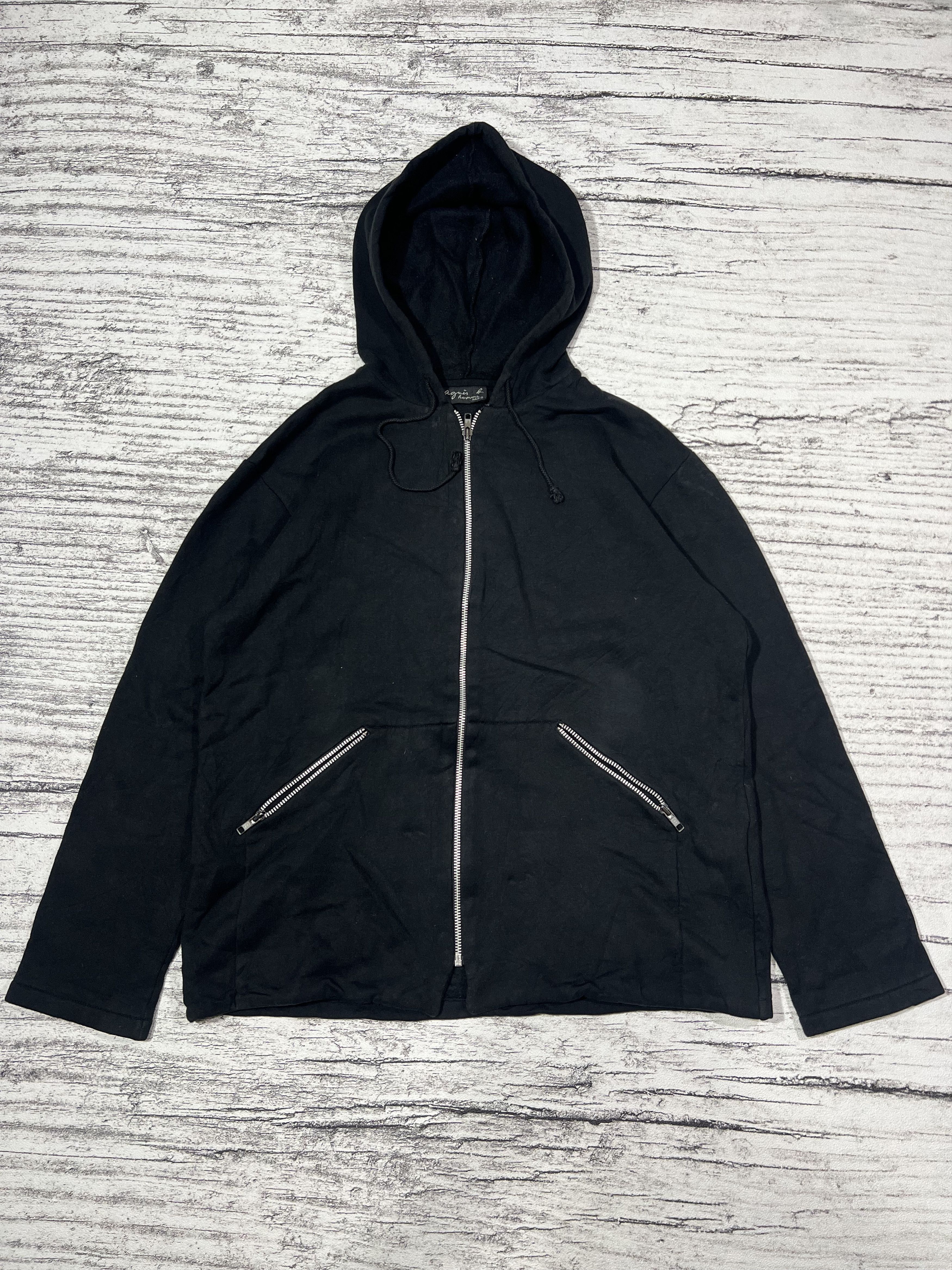 agnes b. 2000s Agnes B Homme Basic Classic Zip Hoddie Size US L / EU 52-54 / 3 - 1 Thumbnail