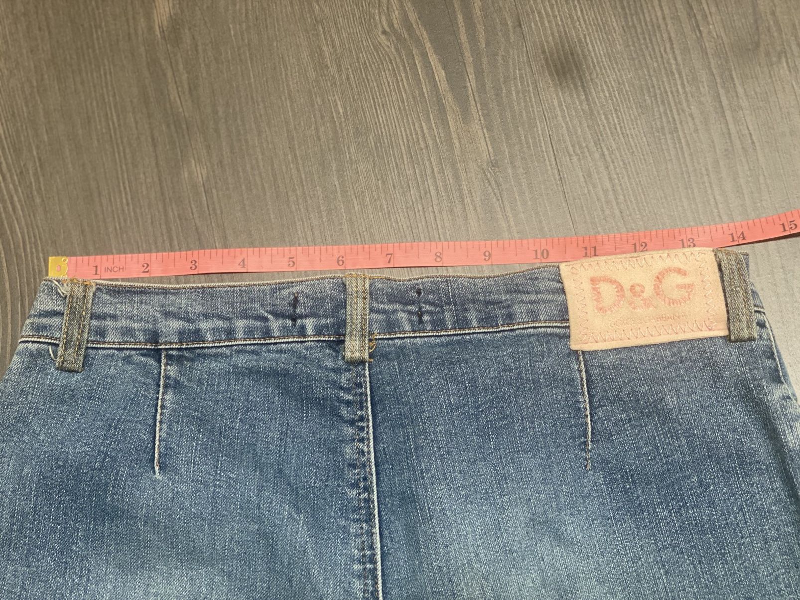 Dolce & Gabbana LAST DROP! Vintage Y2K D&G blue jeans Size 30" / US 8 / IT 44 - 12 Thumbnail