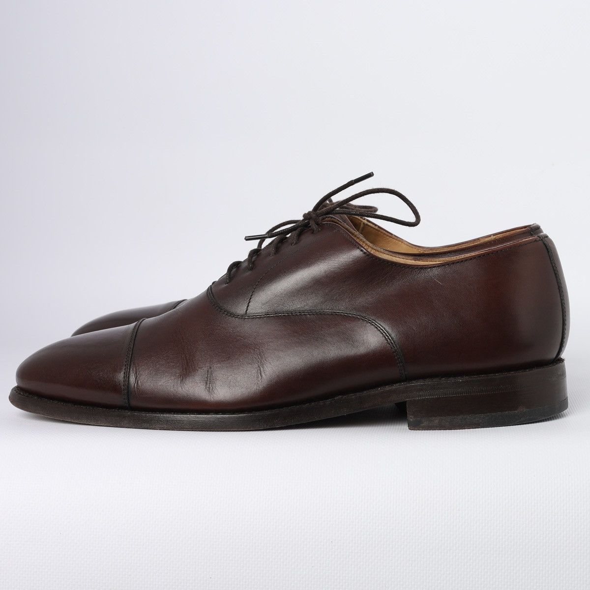 Other John Crocket Goodyear Welted Brown Leather Shoes Oxford Size US 10 / EU 43 - 5 Thumbnail
