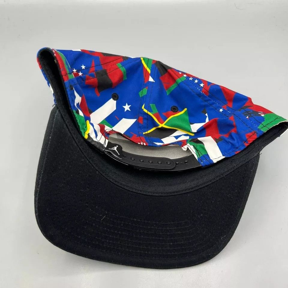 Jordan Brand Air Jordan Hat Men Black Worldwide Jumpman Snap Back Cap Size ONE SIZE - 7 Thumbnail