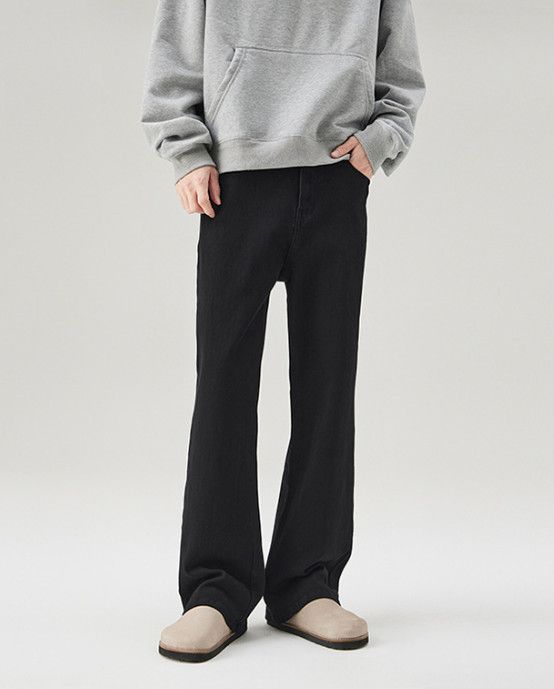 Japanese Brand Japanese style retro men's loose casual flared jeans Size US 32 / EU 48 - 4 Thumbnail
