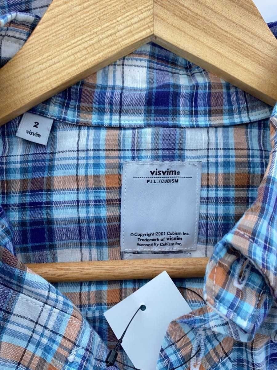 Visvim Blue Cotton Check 13ss Size US M / EU 48-50 / 2 - 3 Thumbnail
