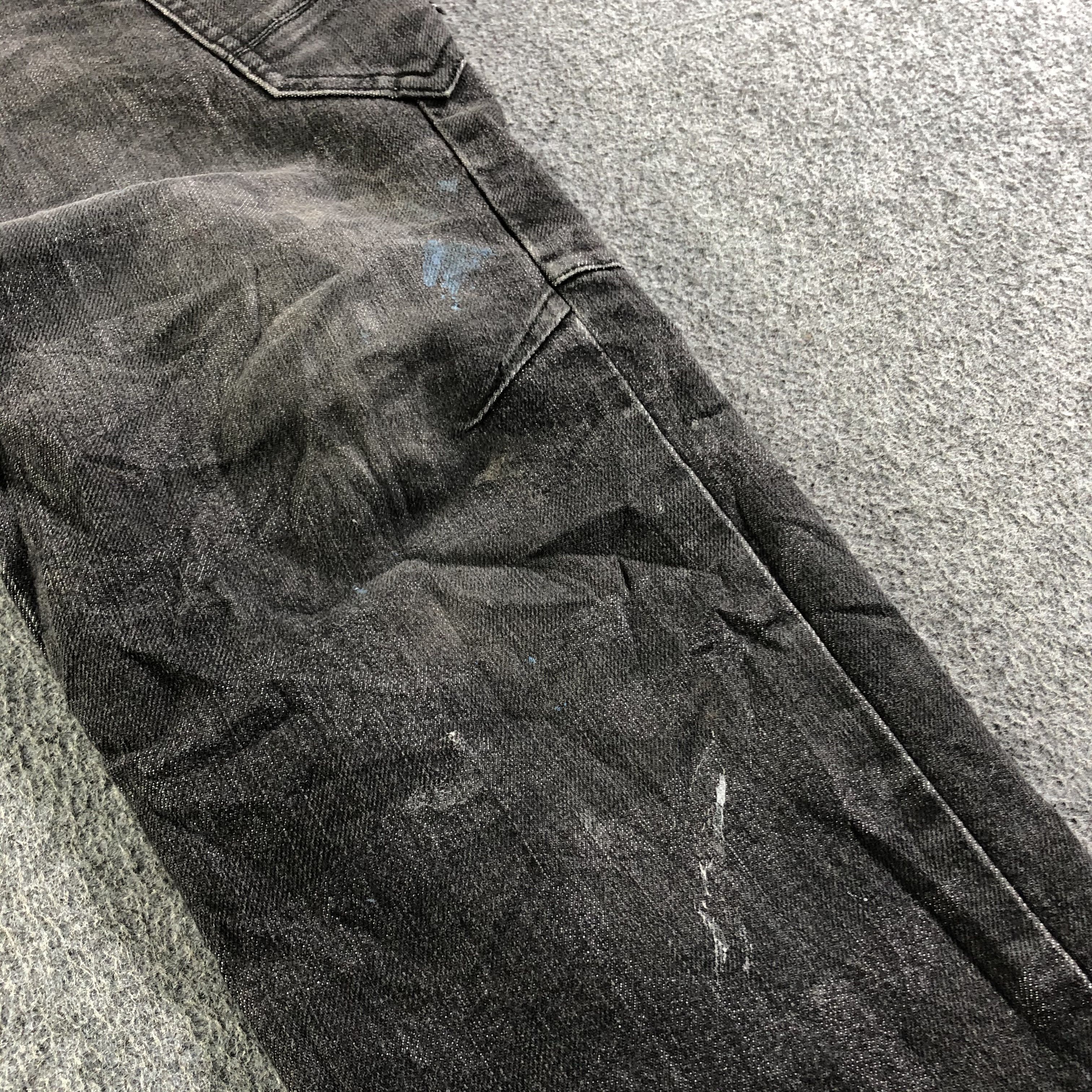 Vintage Vintage Z Dragon Indigo Biker Jeans-J3795 Size US 33 - 9 Thumbnail