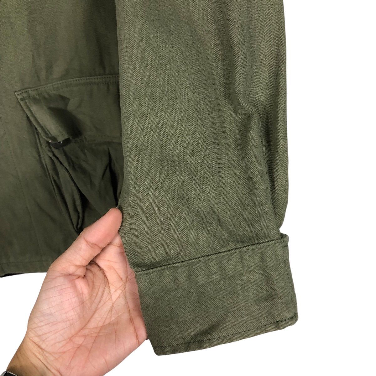 Other 📌Vintage Chore Worker Military Jacket Houston Multi Pockets Size US L / EU 52-54 / 3 - 16 Thumbnail