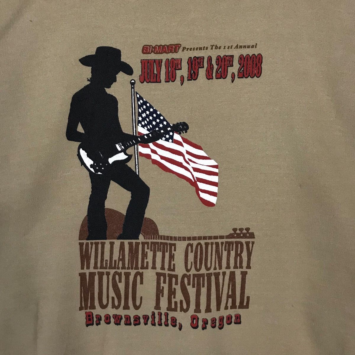 Gildan Vintage Gildan Music Festival Pullover Jumper Sweatshirt Size US L / EU 52-54 / 3 - 3 Thumbnail