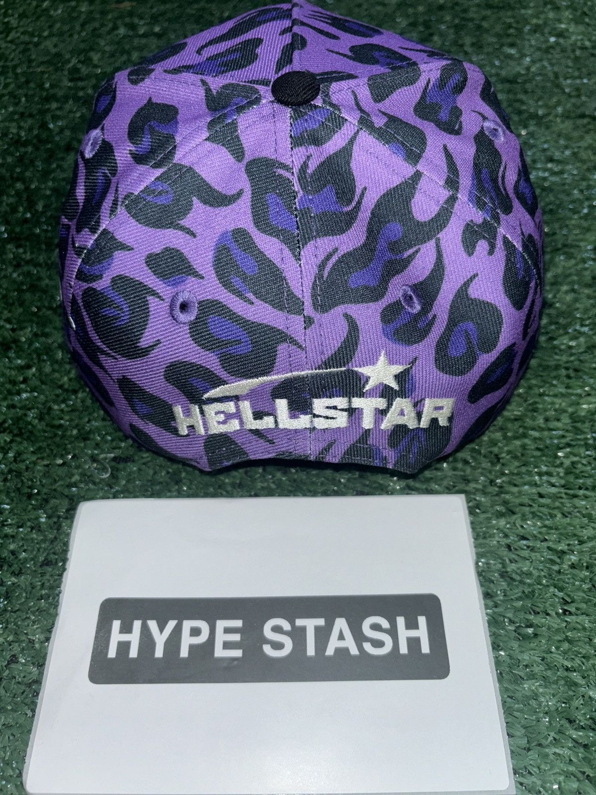 HELLSTAR Hellstar Hat Purple Cheetah Print Size ONE SIZE - 8 Thumbnail