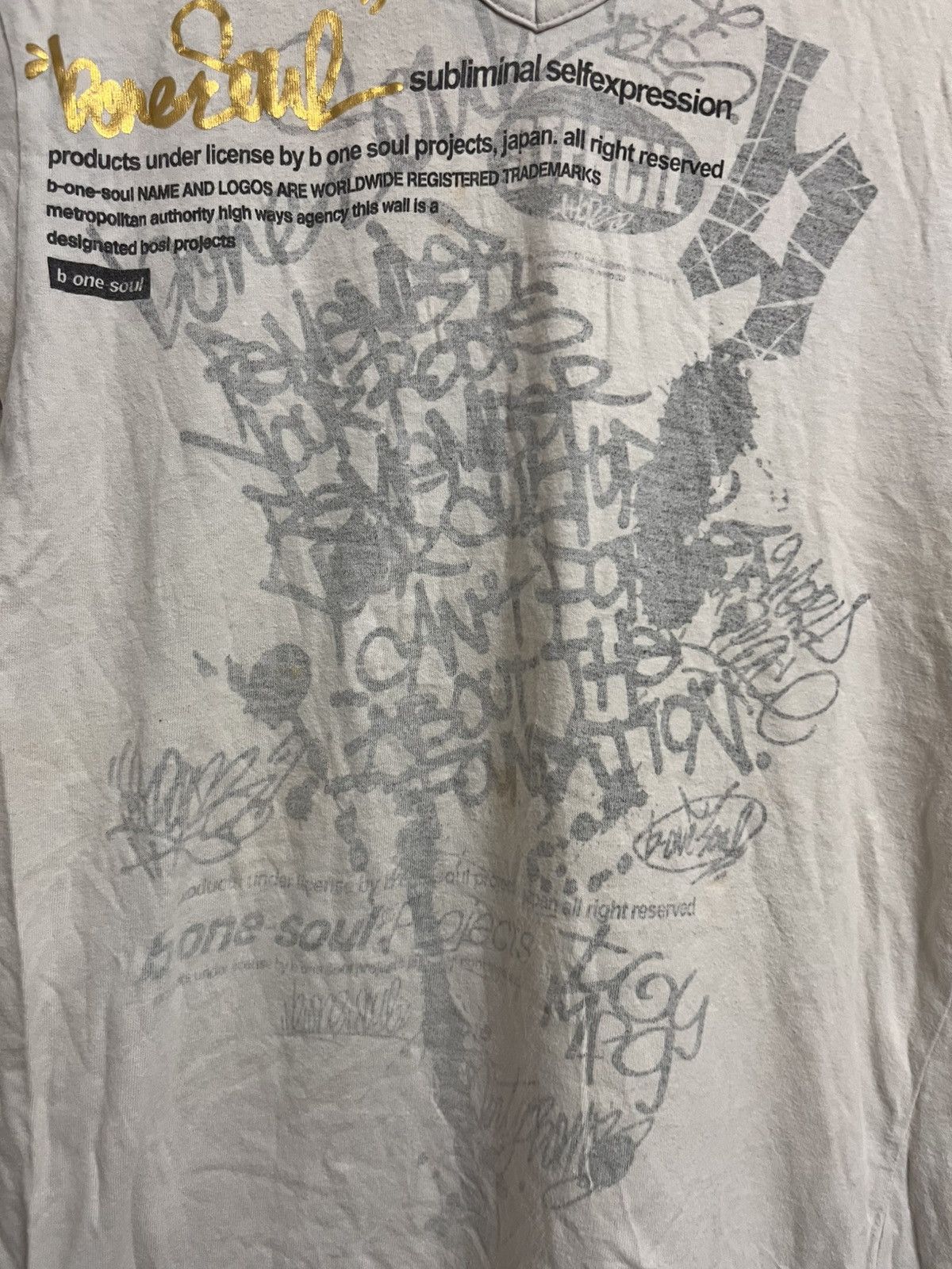 In The Attic 💥Y2K B One Soul Japanese Punk Brand Size US M / EU 48-50 / 2 - 4 Thumbnail