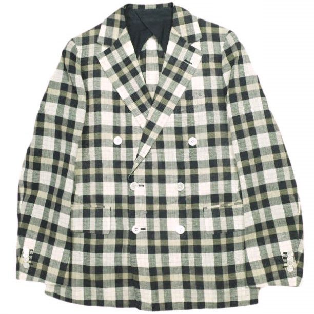 Other Other Drawer Loro Piana Linen Wool Tailored Jacket Natural Material Outerwear 6522-299-0567 DUTY FREE for USA Size ONE SIZE - 1 Thumbnail