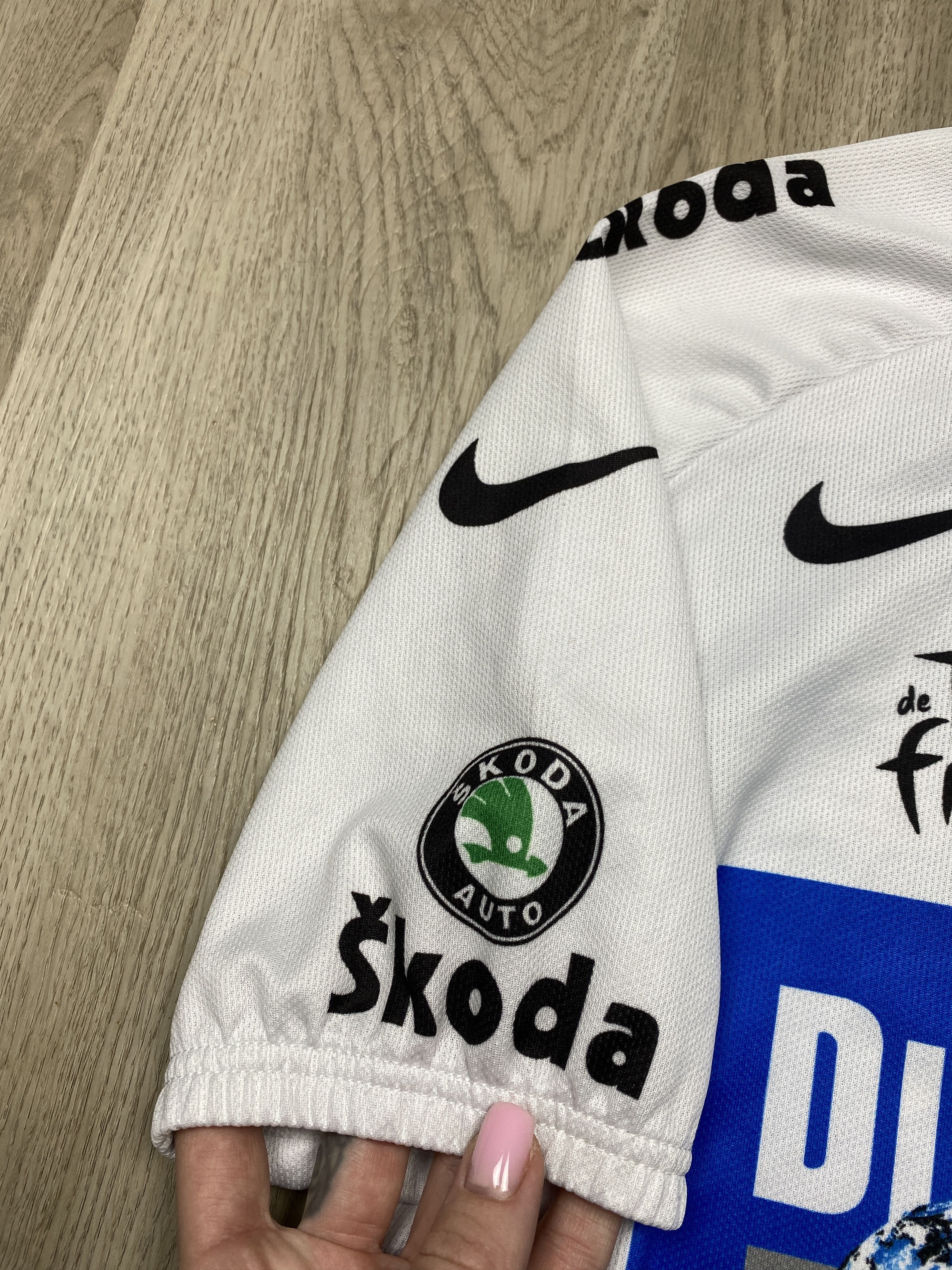 Nike × Vintage Nike Tour De France Vintage 2005 Skoda Cycling Jersey Shorts Size US L / EU 52-54 / 3 - 4 Thumbnail