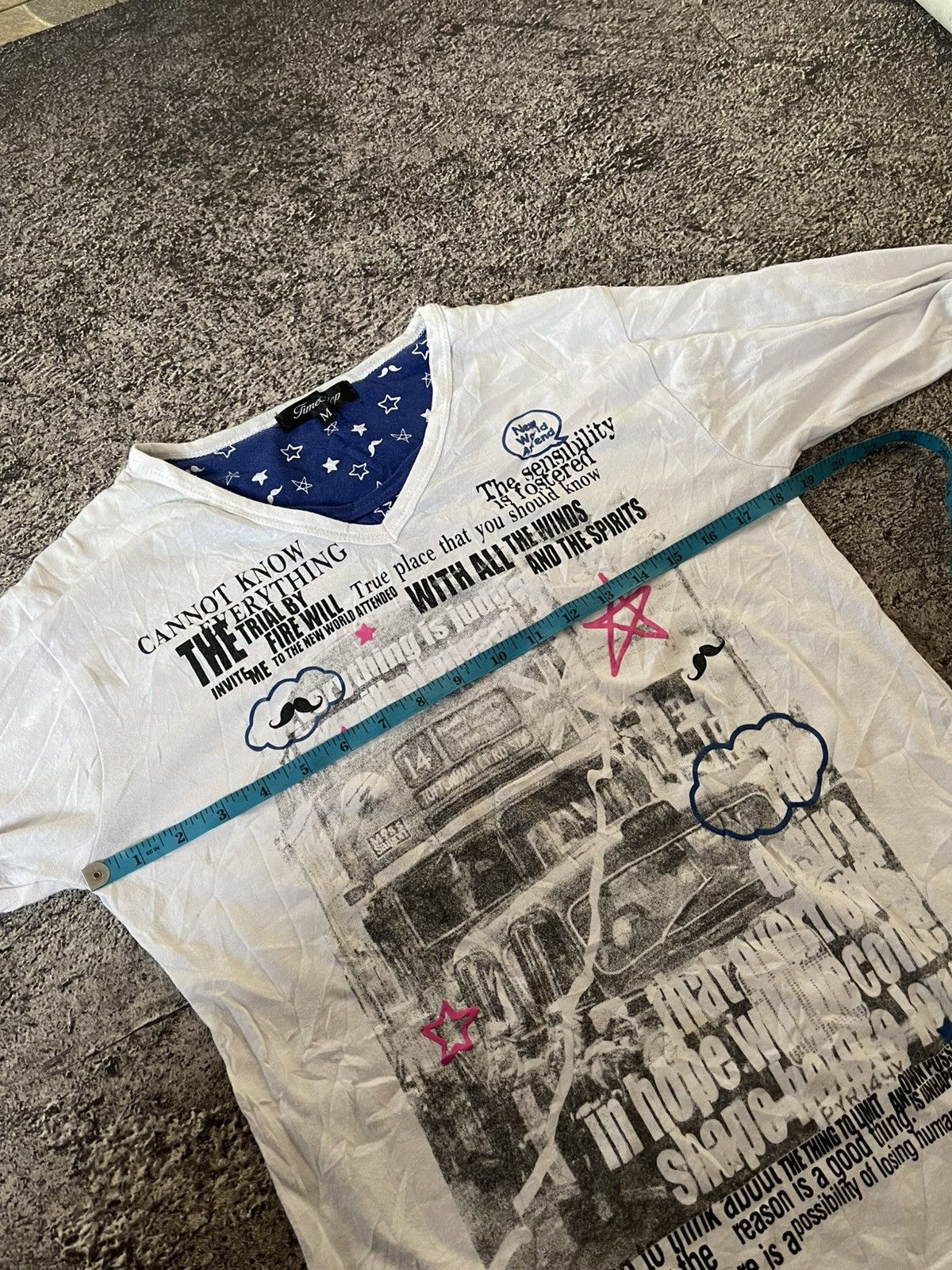 Japanese Brand Y2K Time Step doble layer Ifsixwasnine longsleeve Size US M / EU 48-50 / 2 - 8 Thumbnail